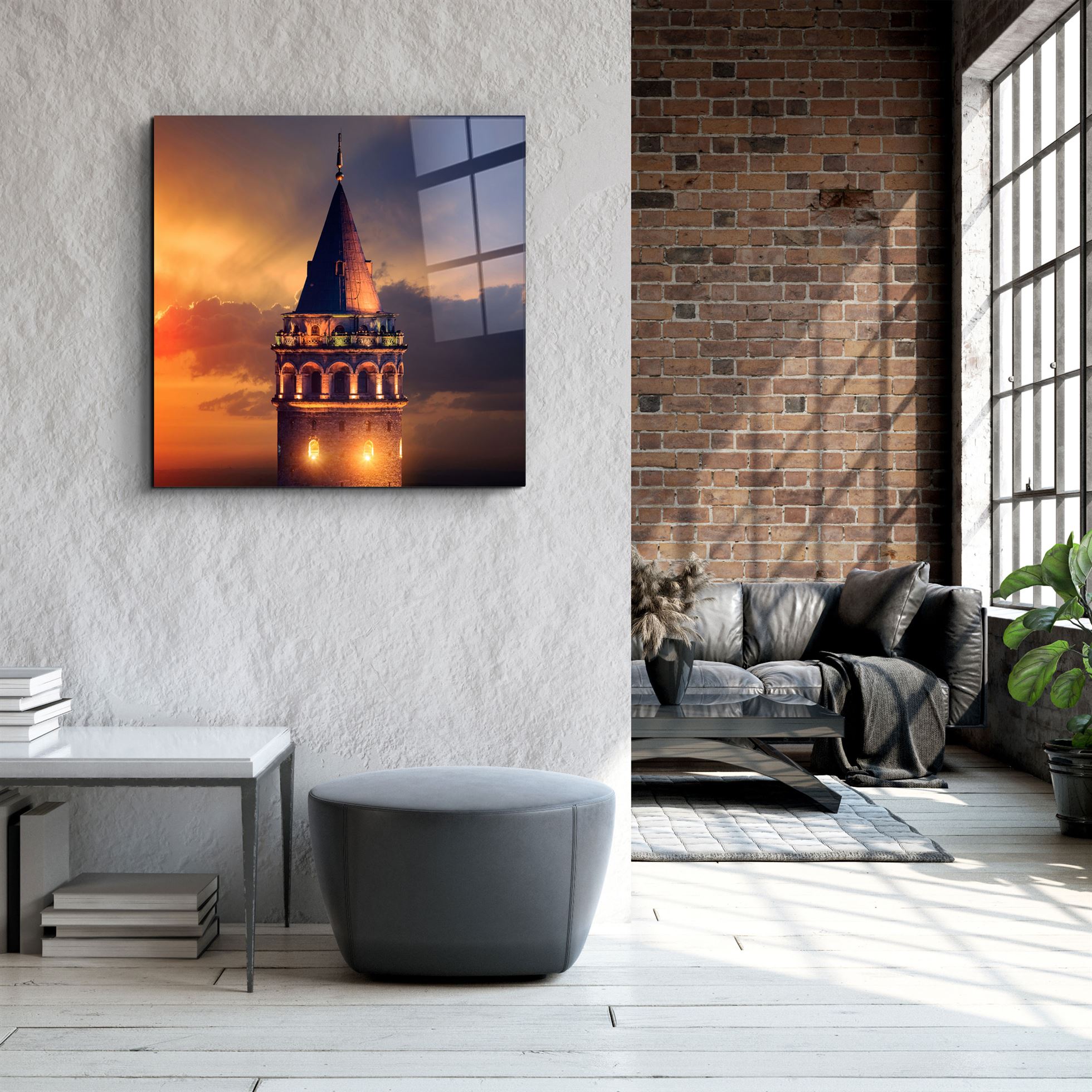 ・"Galata Tower"・Glass Wall Art