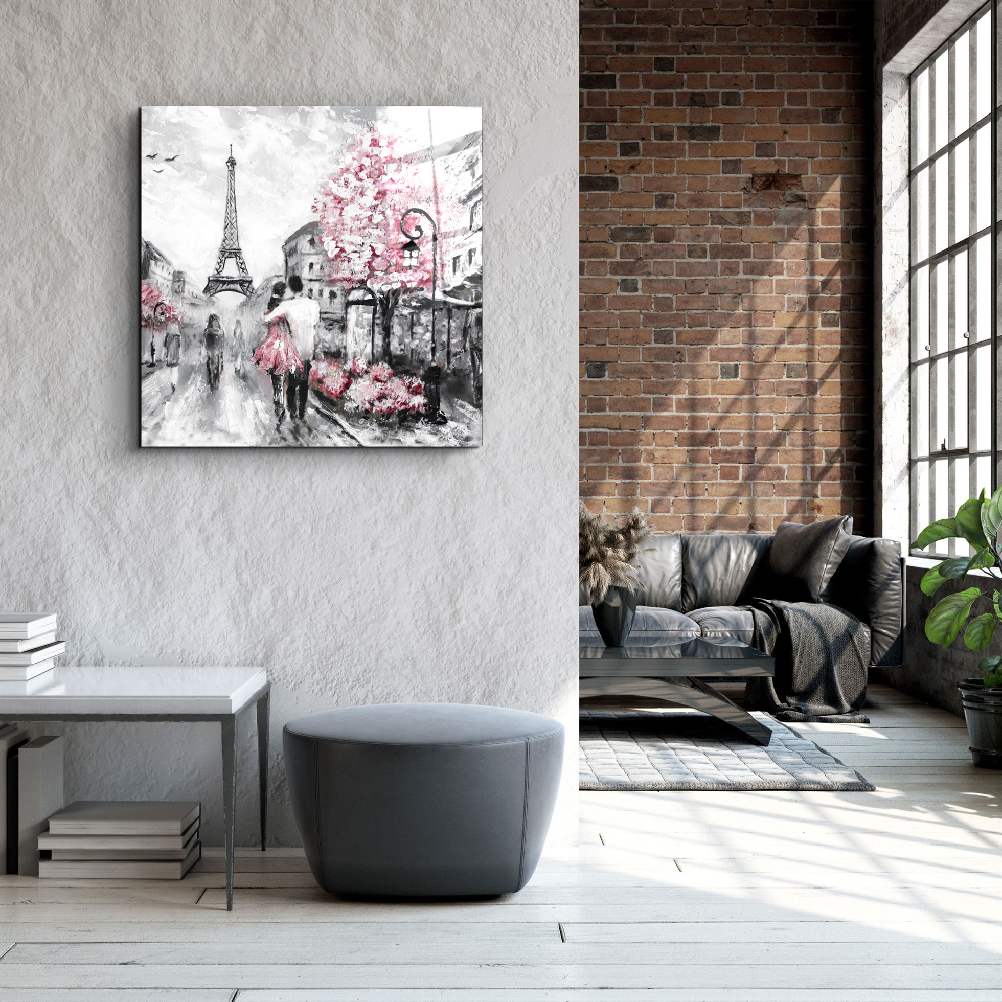 ・"Paris"・Glass Wall Art