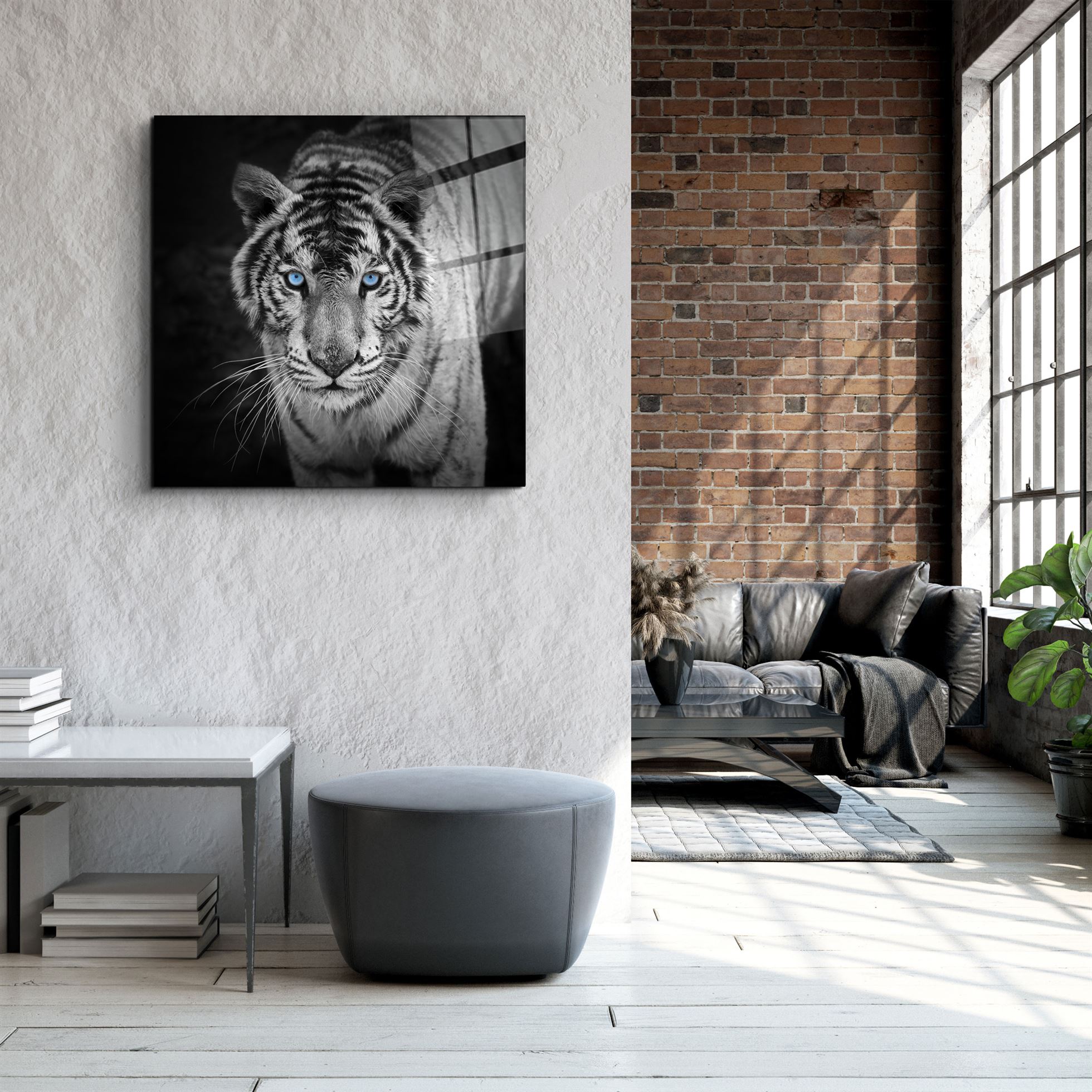 ・„Tiger“・<tc>Glasbild</tc>