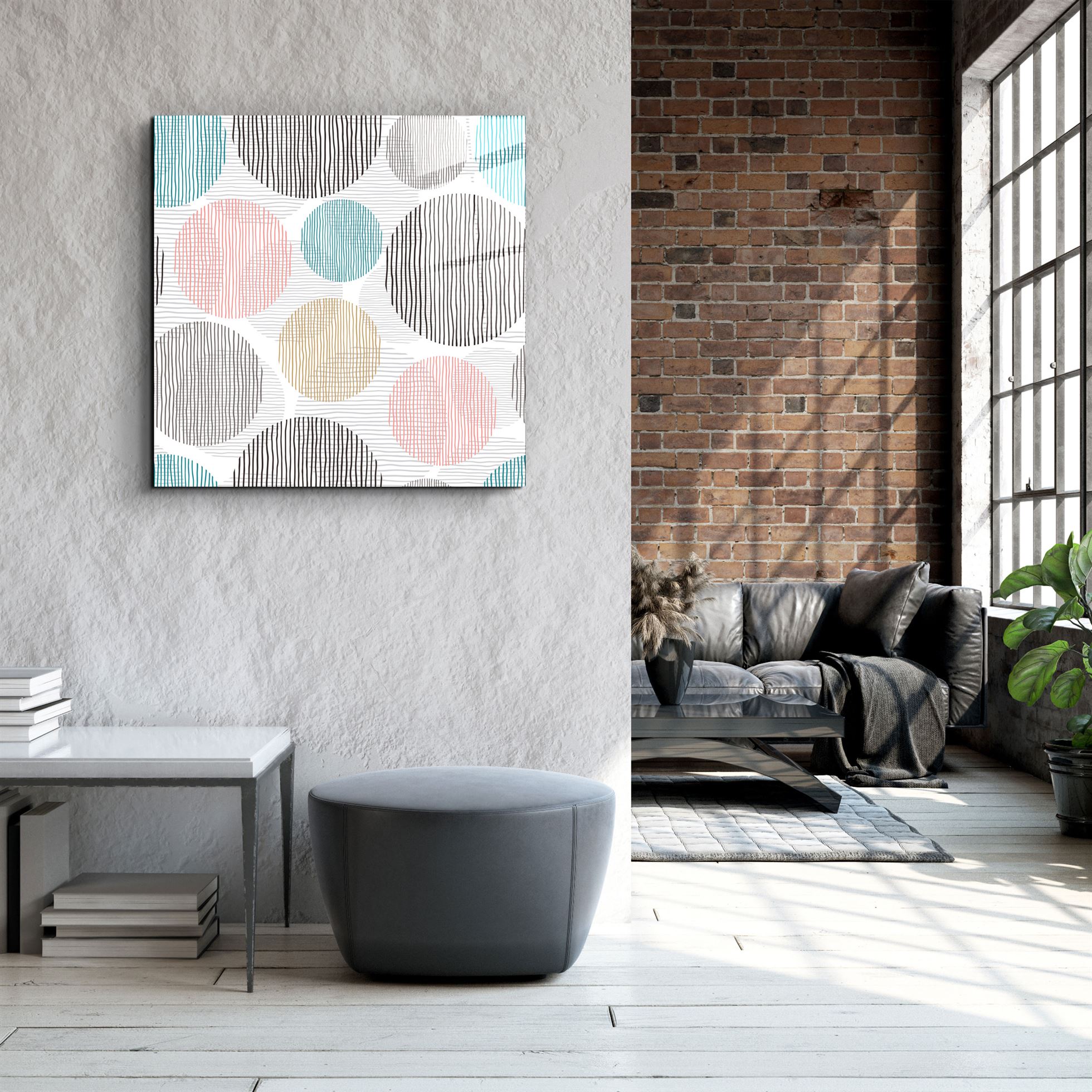 ・"Dots"・Glass Wall Art