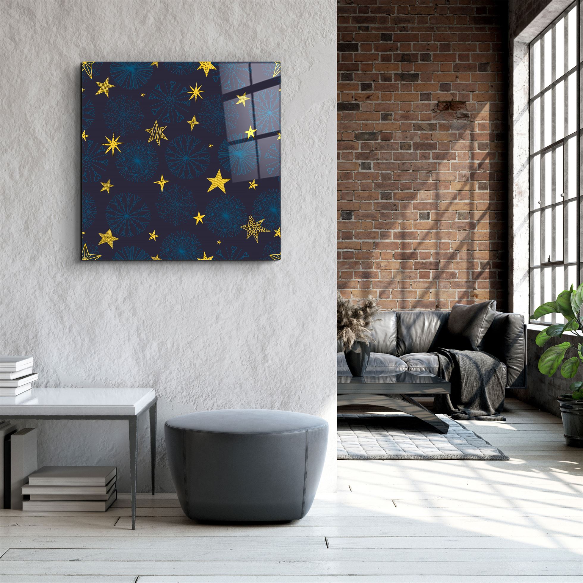 ・"Starz"・Art mural en verre