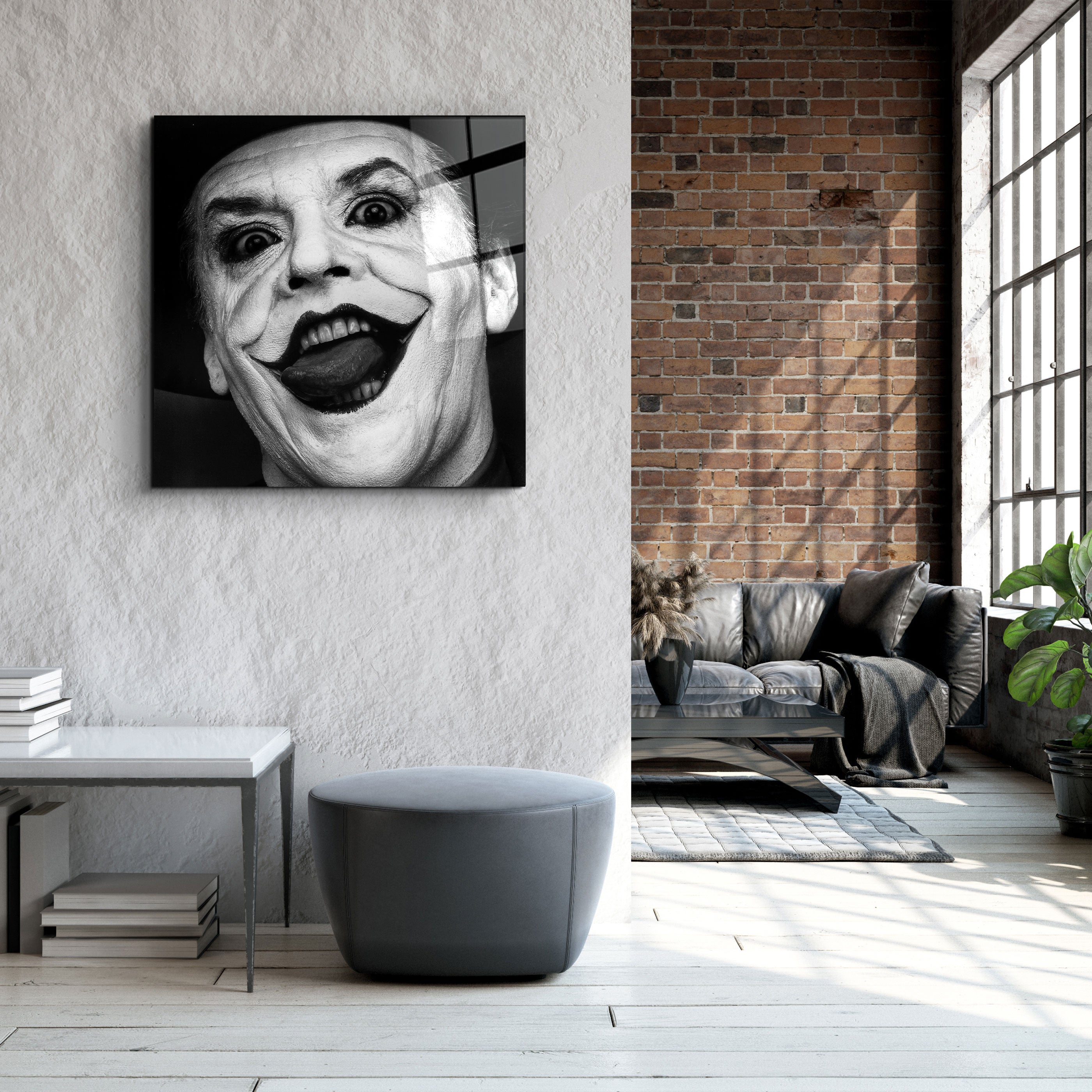 ・"J.N Joker Performance V1"・Art mural en verre