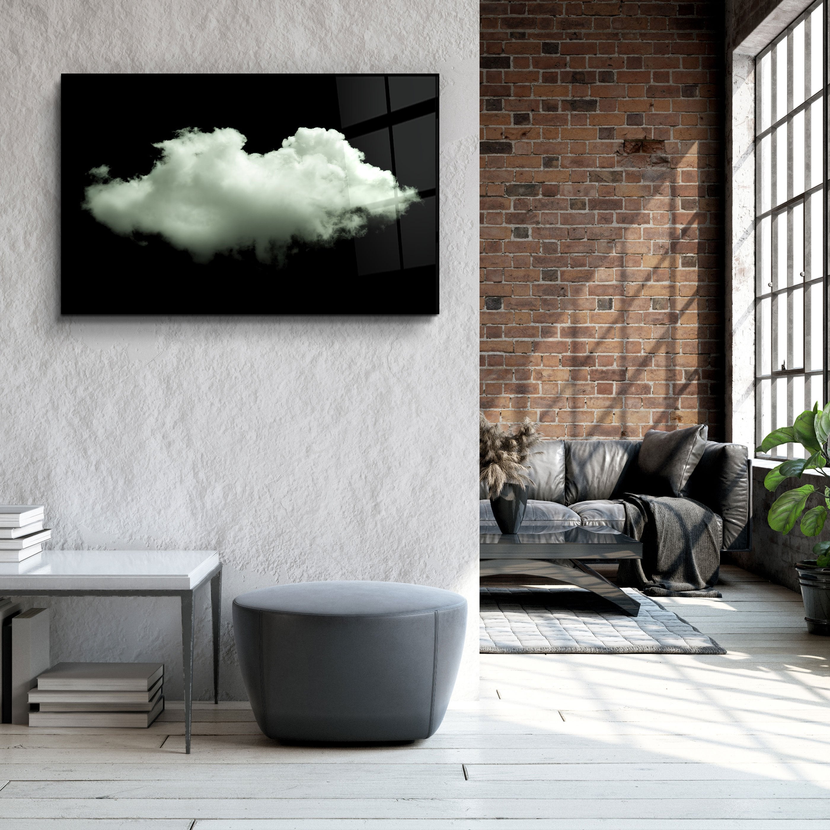 ・"The Cloud"・Glass Wall Art
