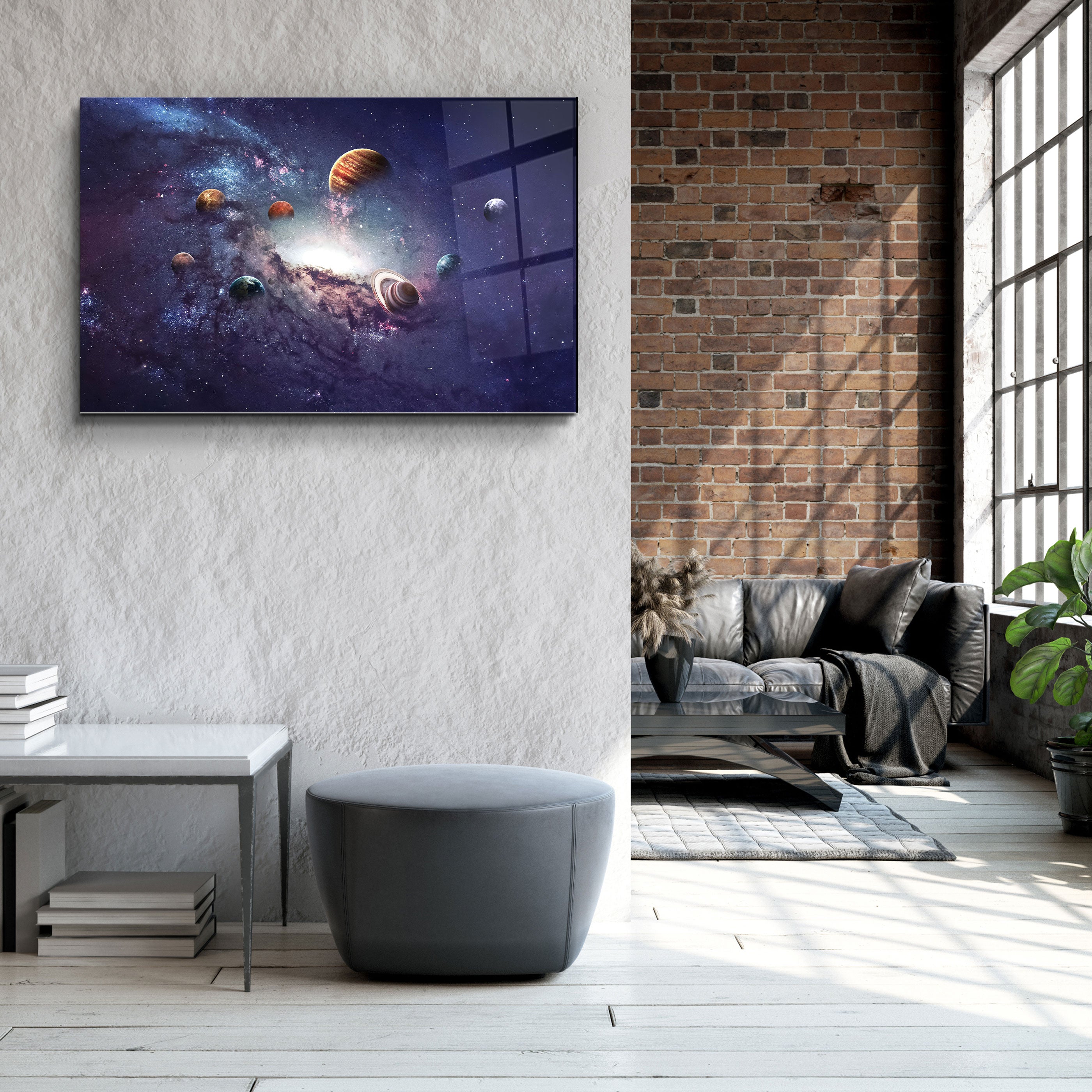 ・"Galaxie"・Art mural en verre