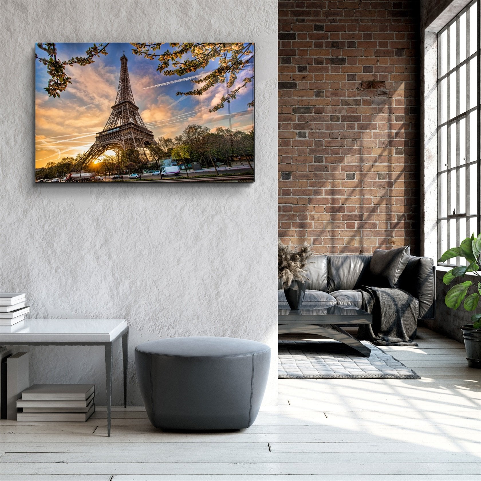 ・"Tour Eiffel"・Art mural en verre