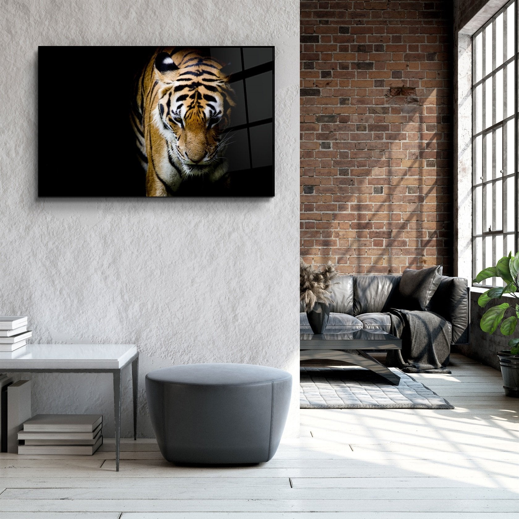 ・"Tiger 3"・Glass Wall Art
