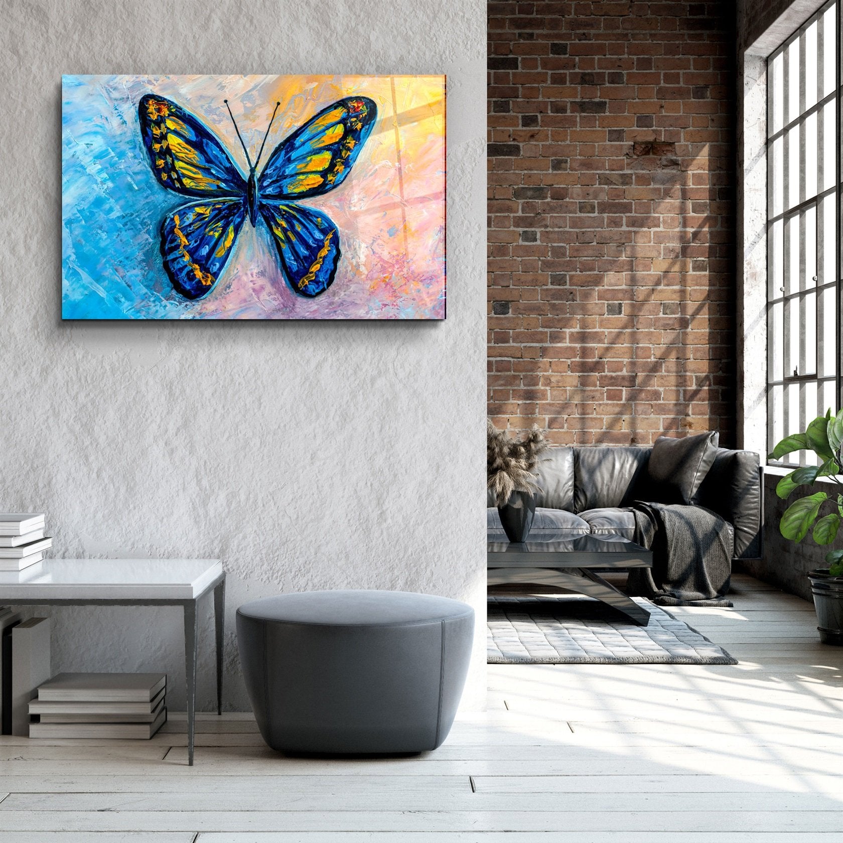 ・„Butterfly 6“・<tc>Glasbild</tc>