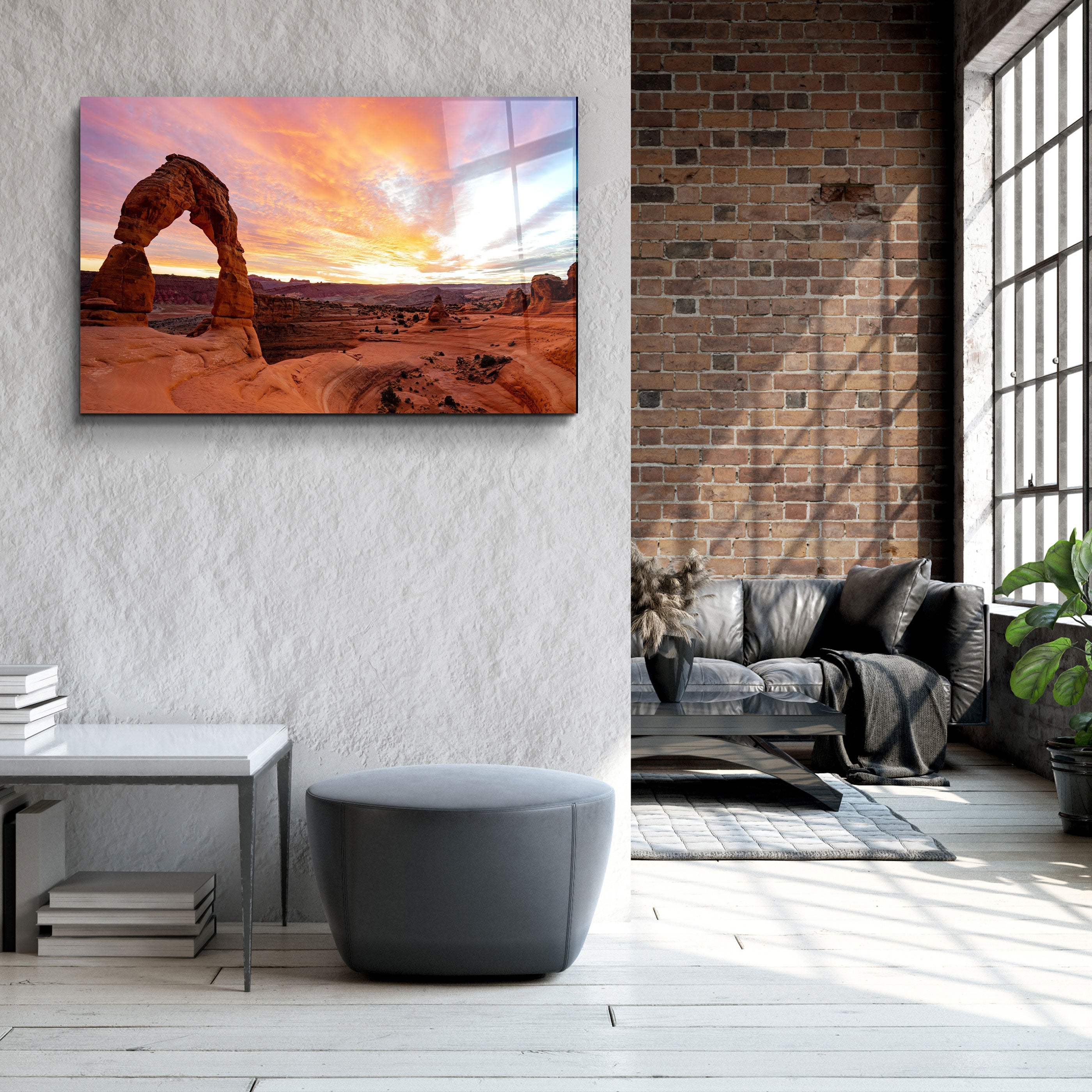 ・"Delicate Arch"・Designer's Collection Glass Wall Art