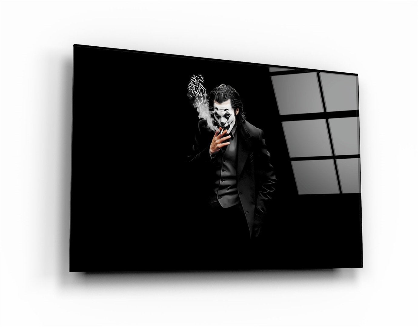・"Joker - Haha"・Glass Wall Art