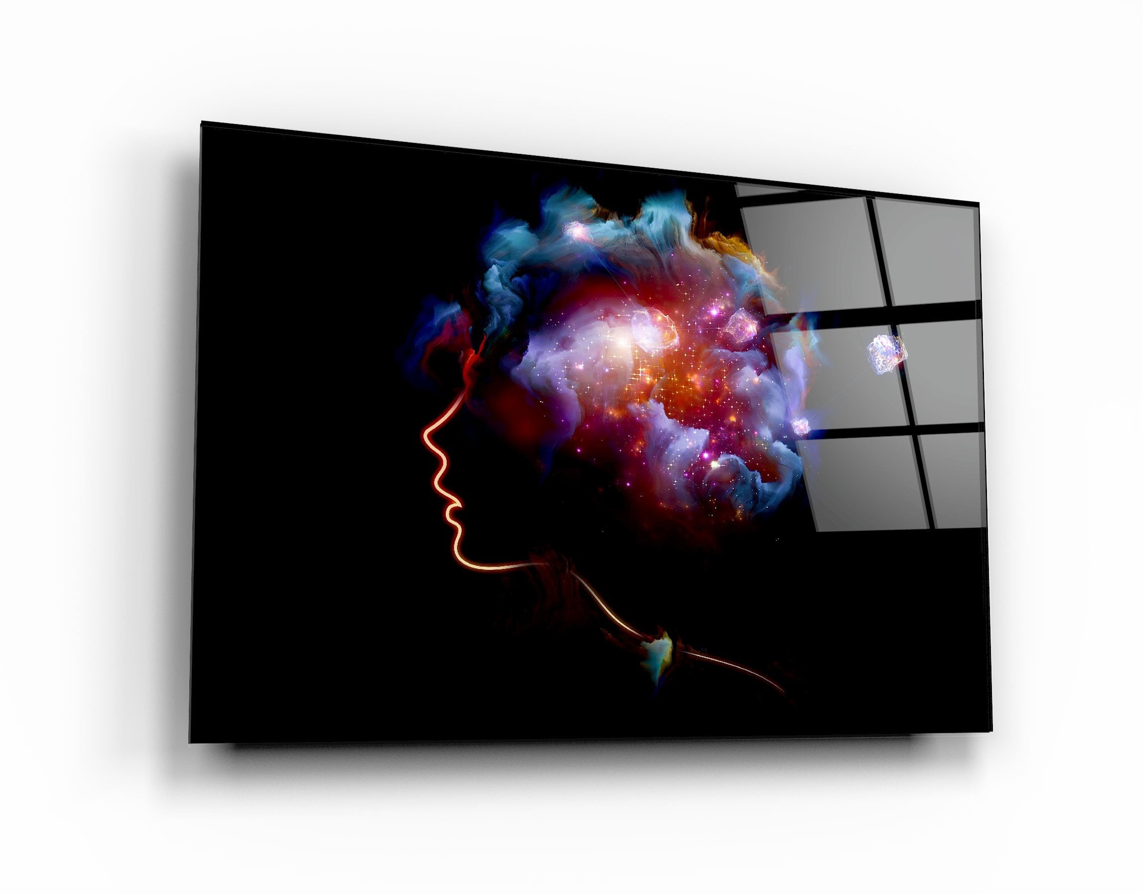・"Space in Mind"・Glass Wall Art