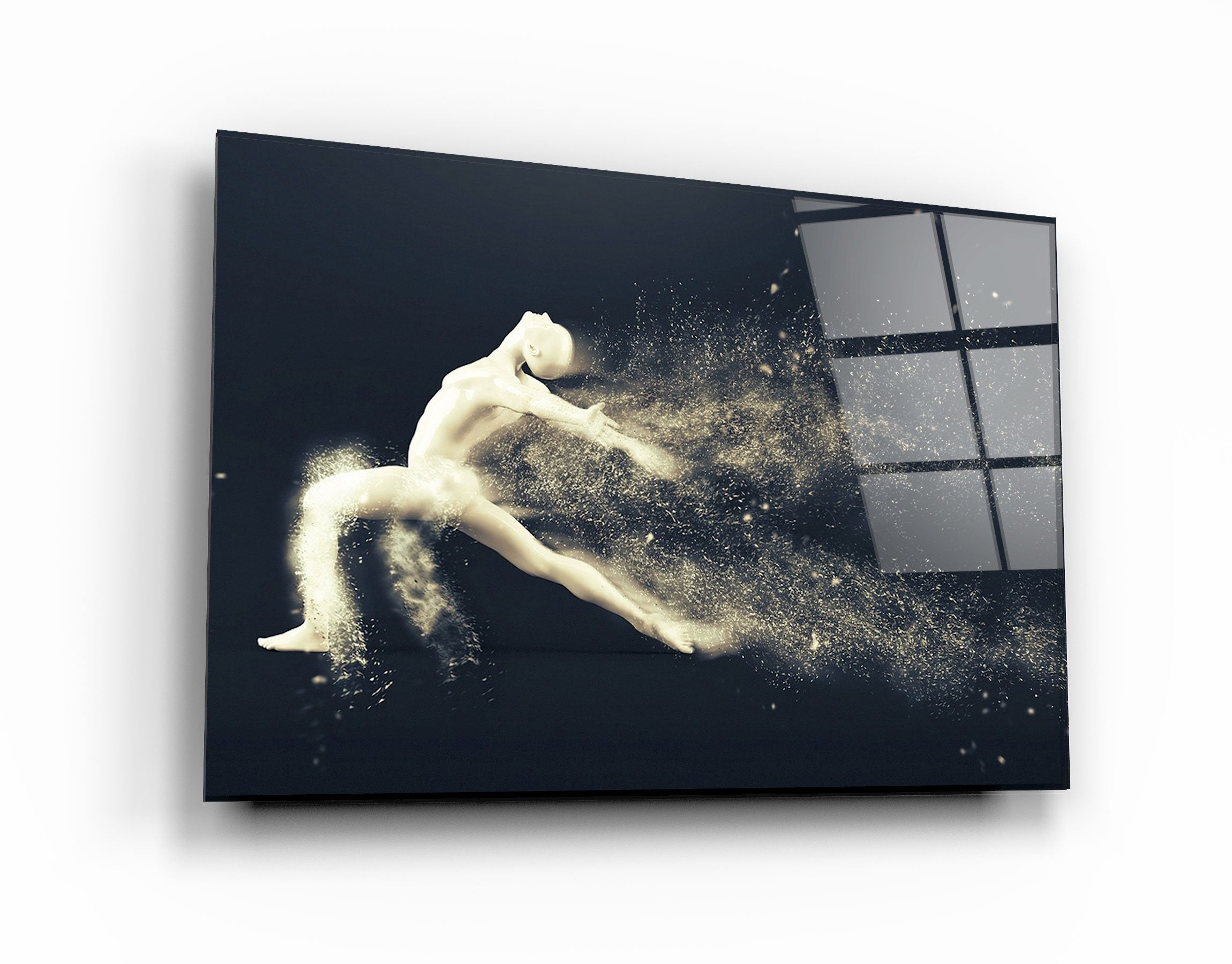 ・"Abstract Riddick"・Glass Wall Art