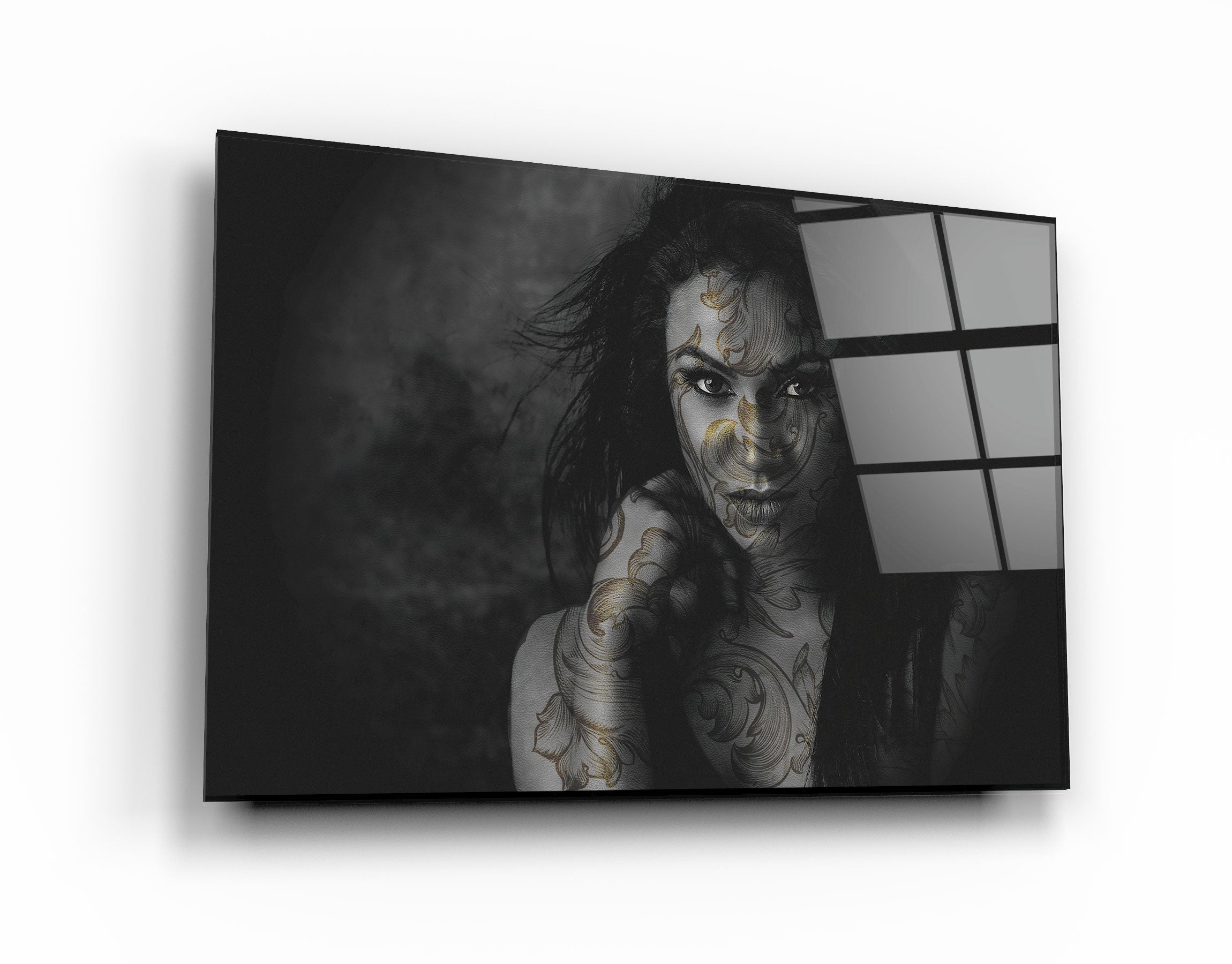 ・"The Demon Inside You"・Glass Wall Art