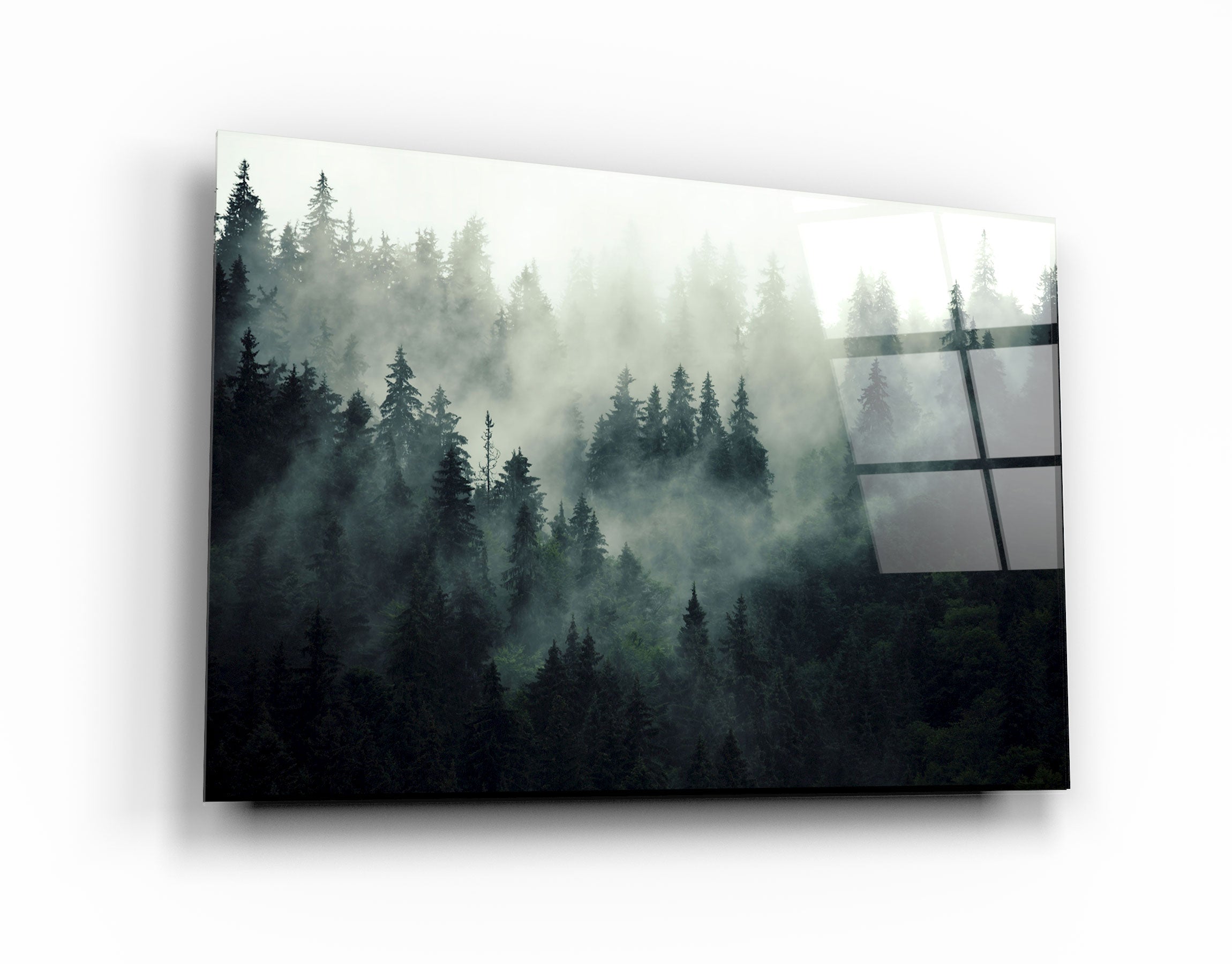 ・"Black Forest"・Glass Wall Art