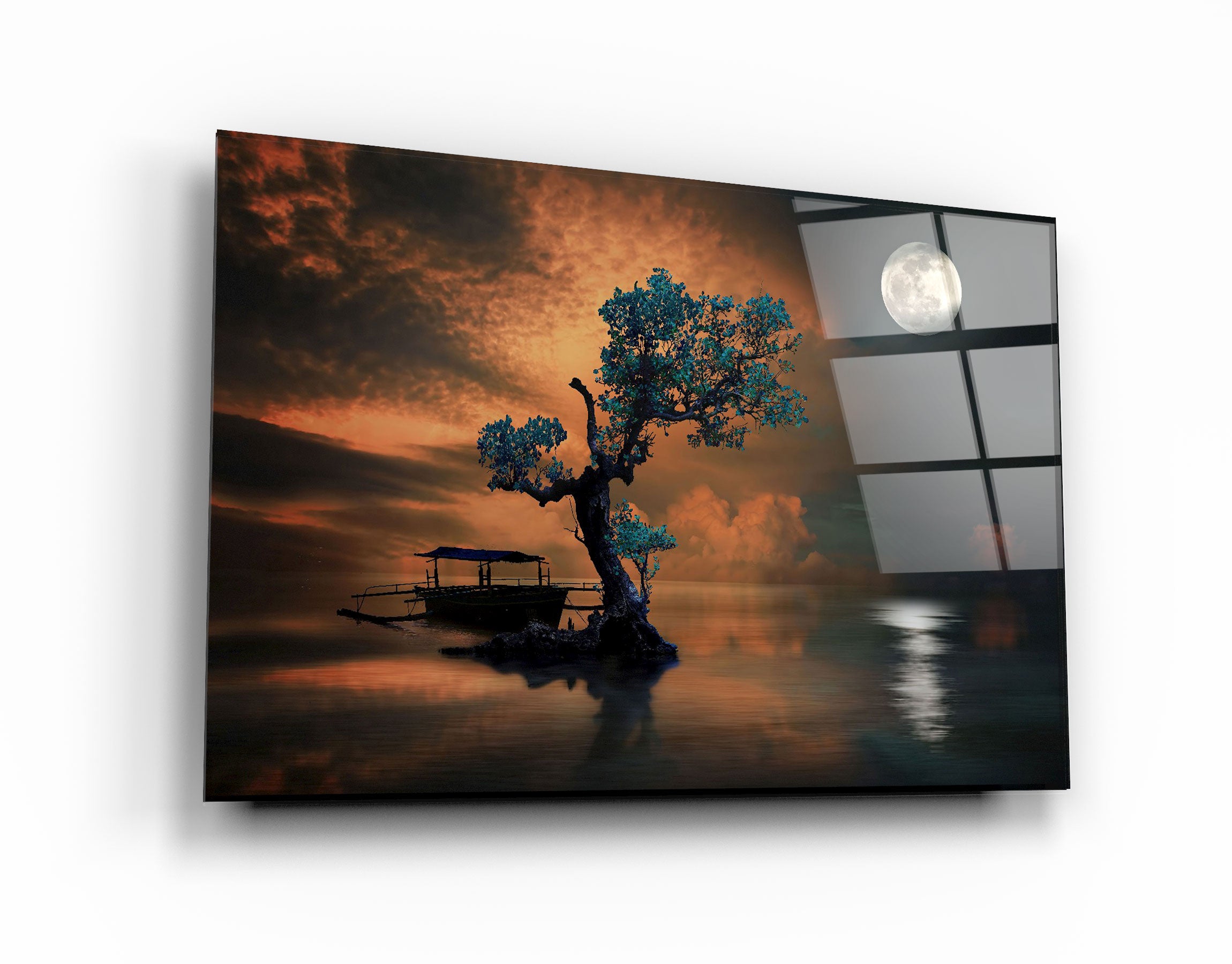 ・"Life Of Tree"・Glass Wall Art