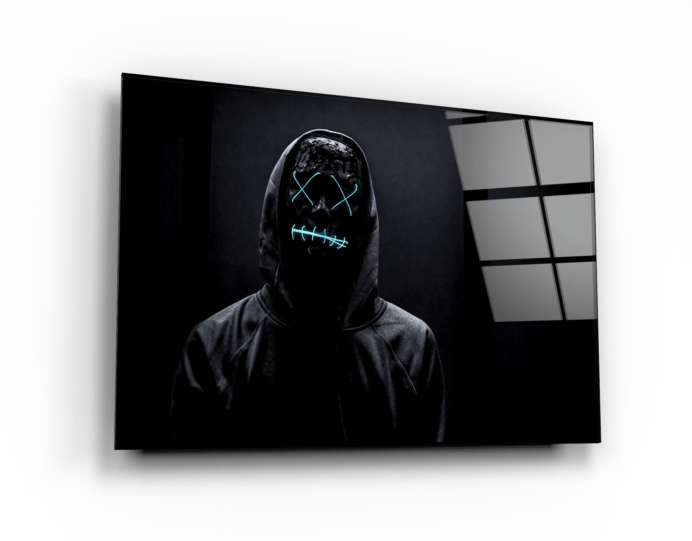 ・"The X Eyes V1"・GLASS WALL ART