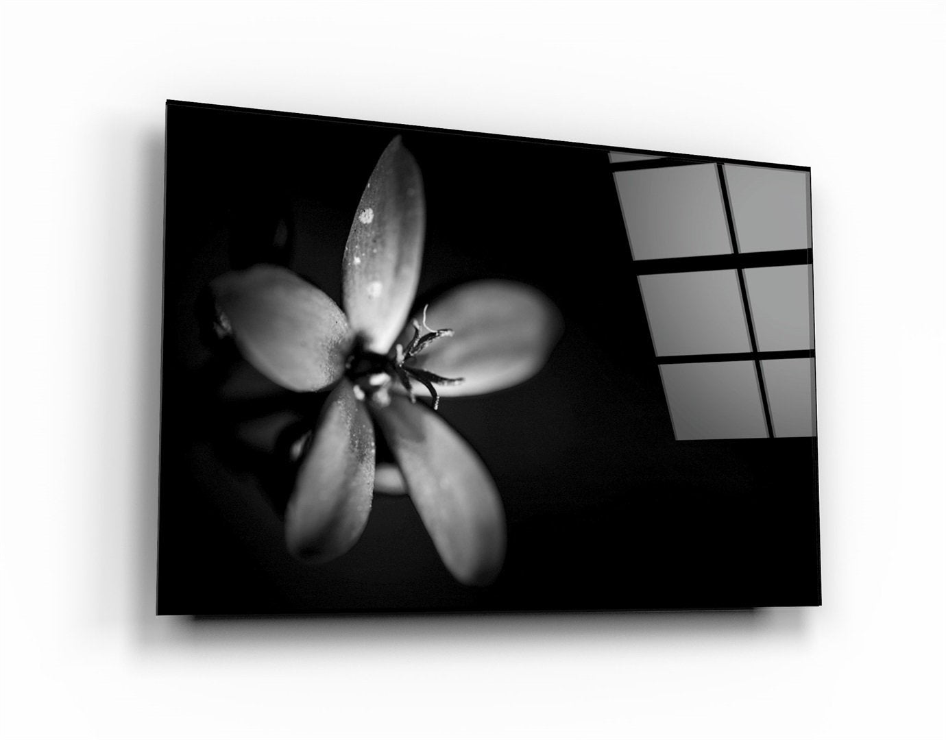 ・"Fleur"・Art mural en verre