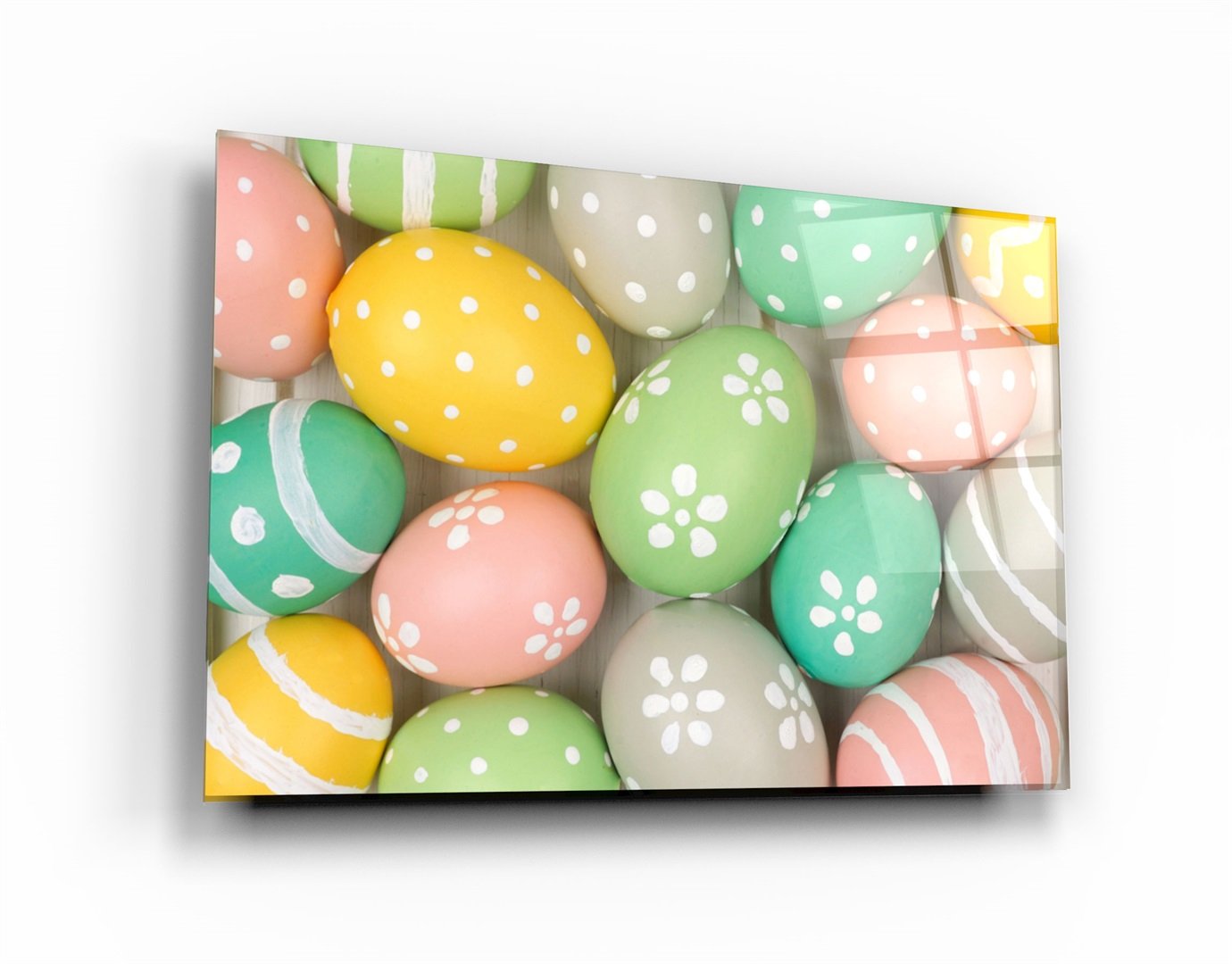 ・"Eggs"・Glass Wall Art