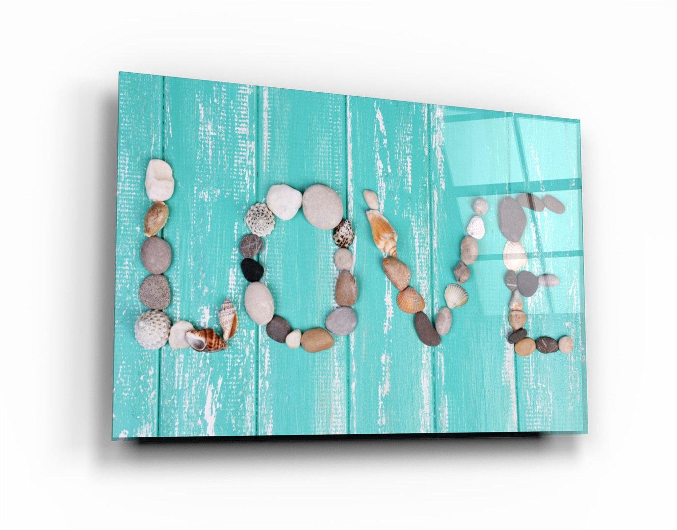 ・"Love"・Glass Wall Art