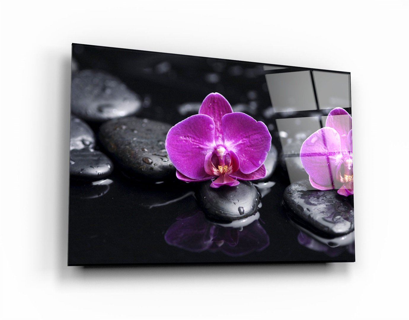 ・„Orchidee“・<tc>Glasbild</tc>