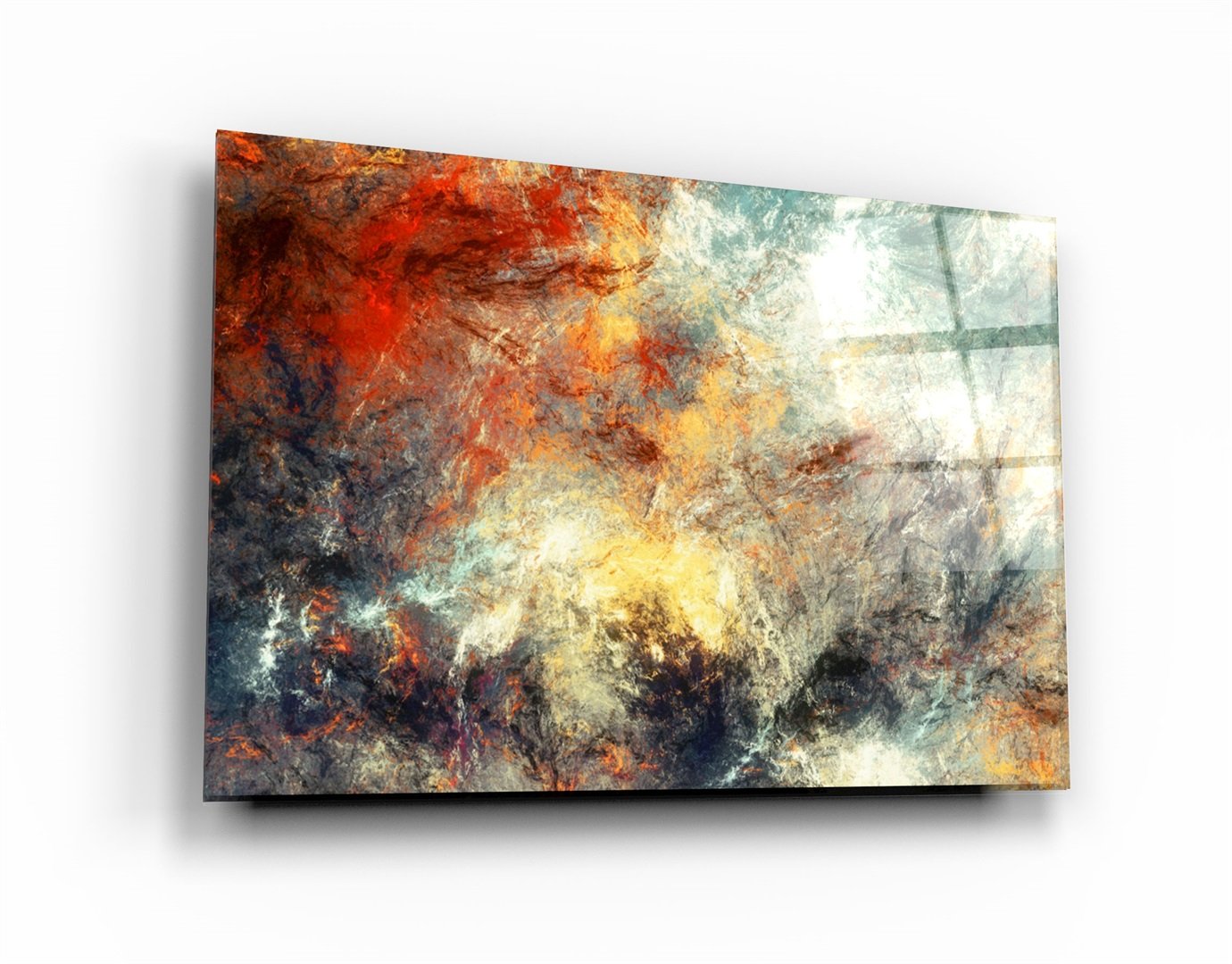 ・"Sand Storm"・Glass Wall Art