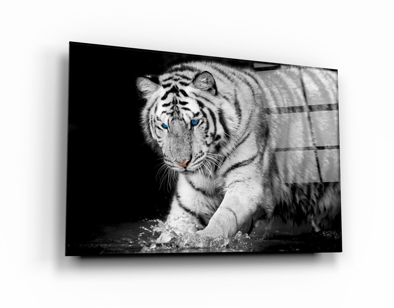 ・"Tigre 2"・Art mural en verre