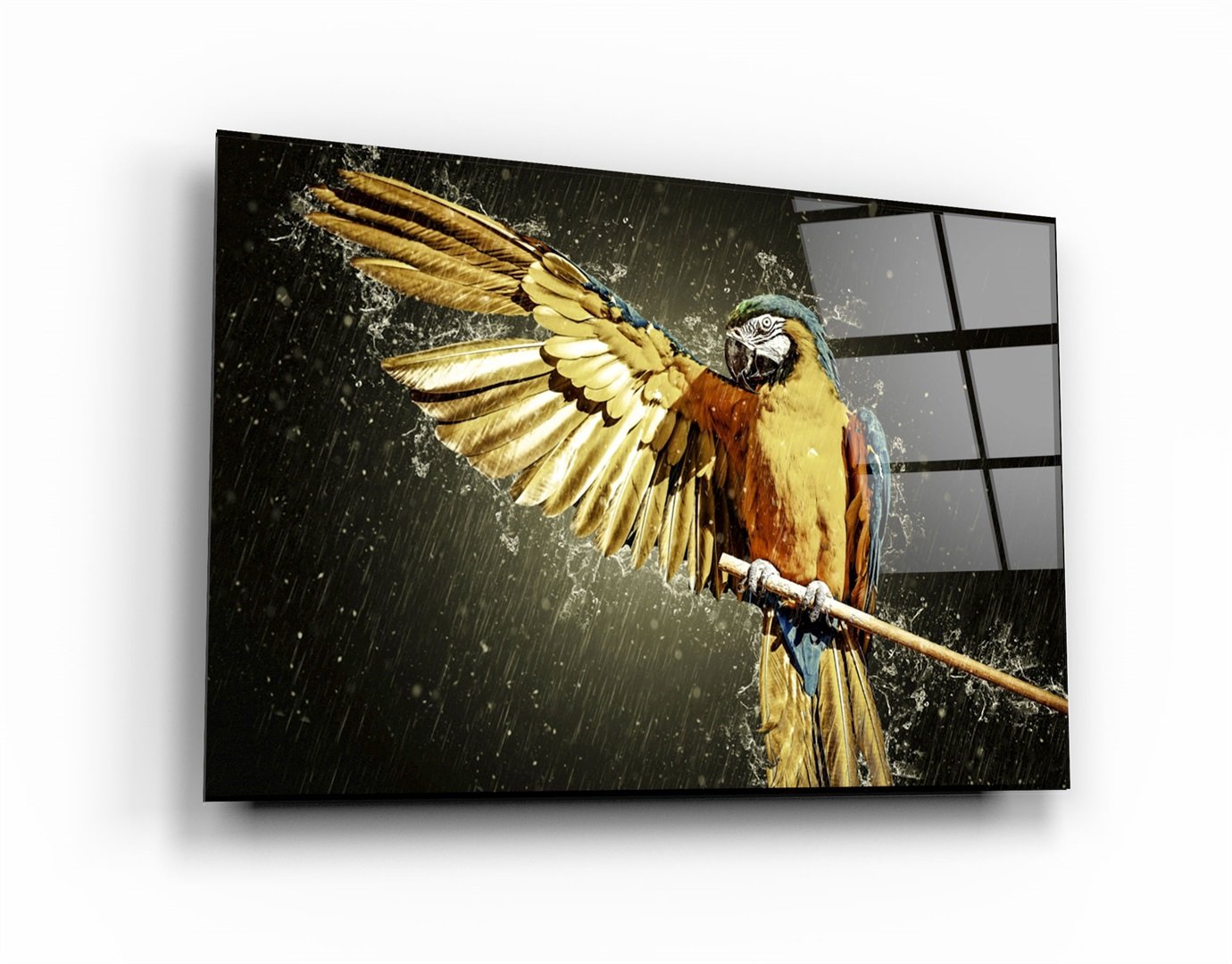 ・"Parrot"・Glass Wall Art