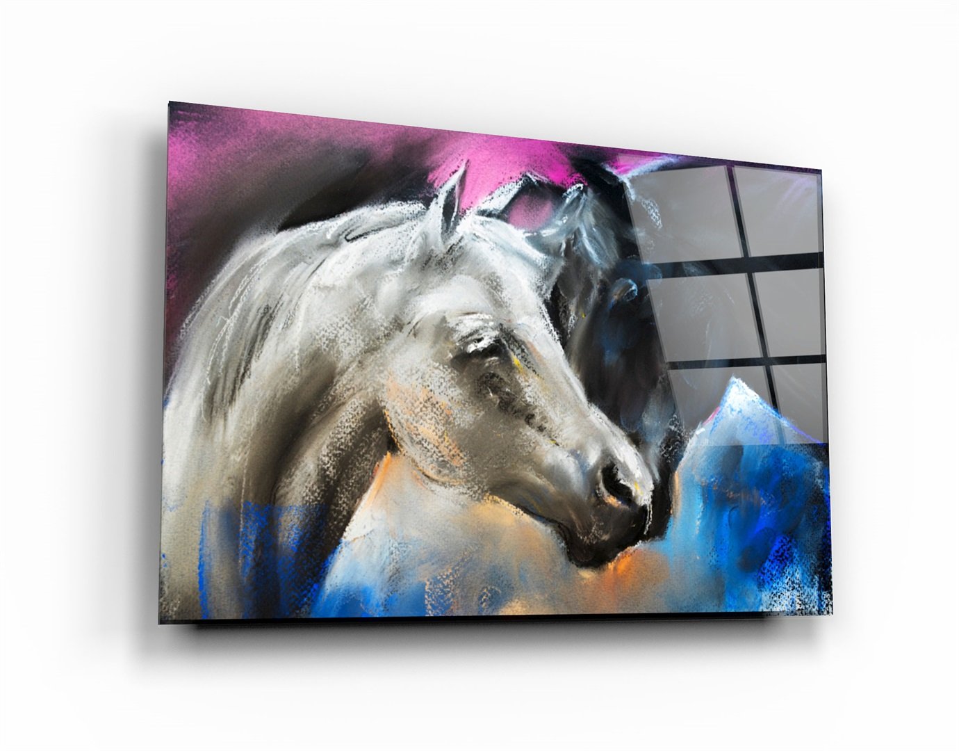 ・"Horse"・Glass Wall Art