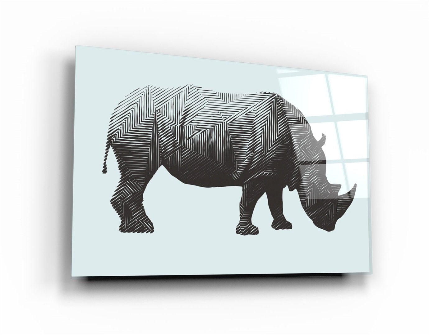 ・„Rhino“・<tc>Glasbild</tc>