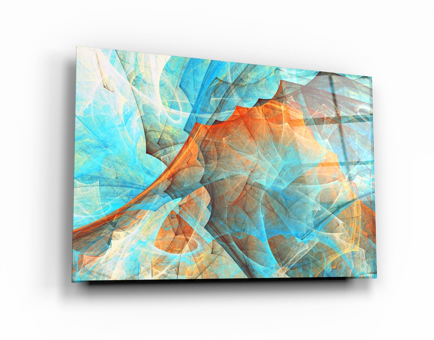 ・"Abstract Pattern V2"・Glass Wall Art