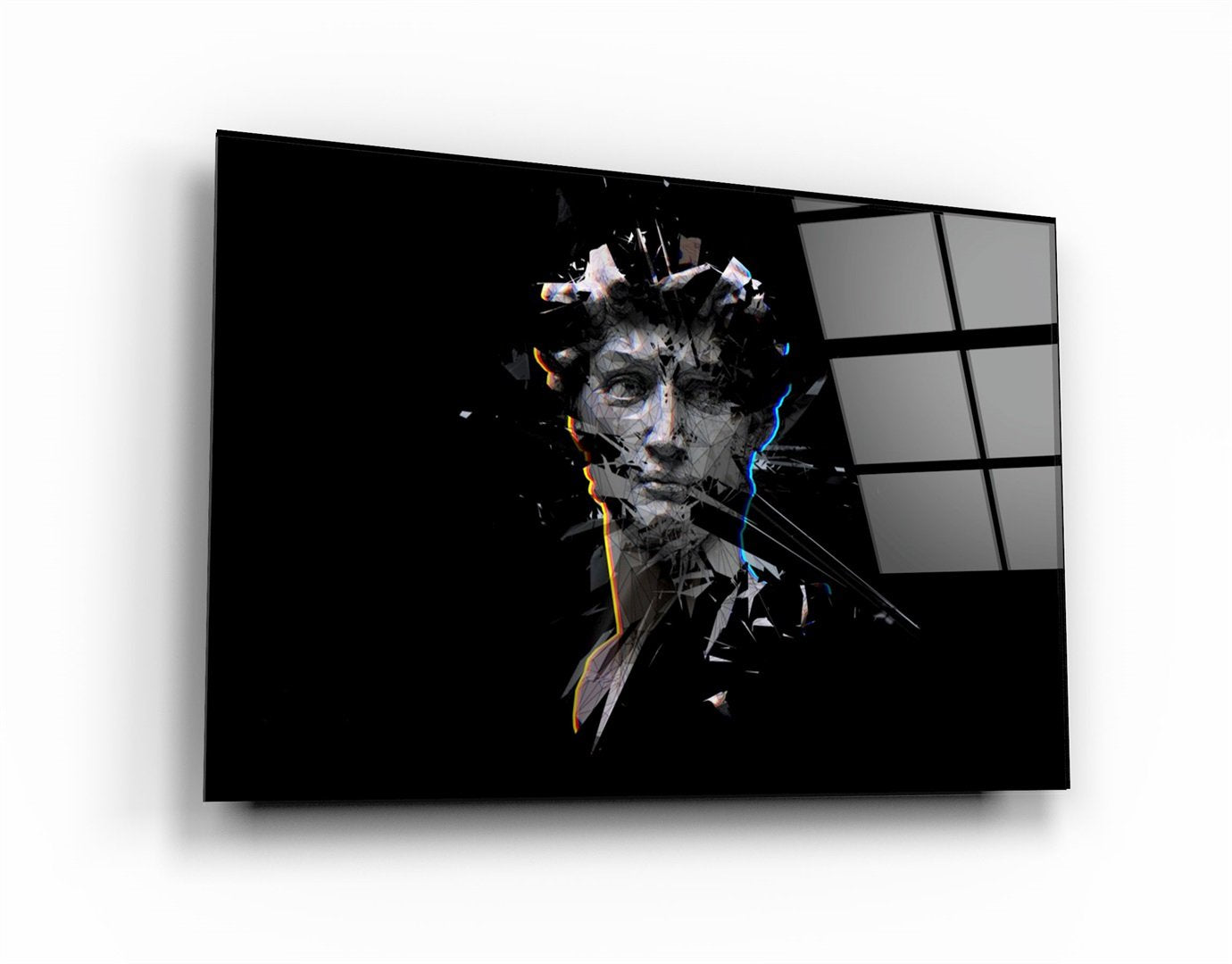 ・"Sculpture v6"・Art mural en verre