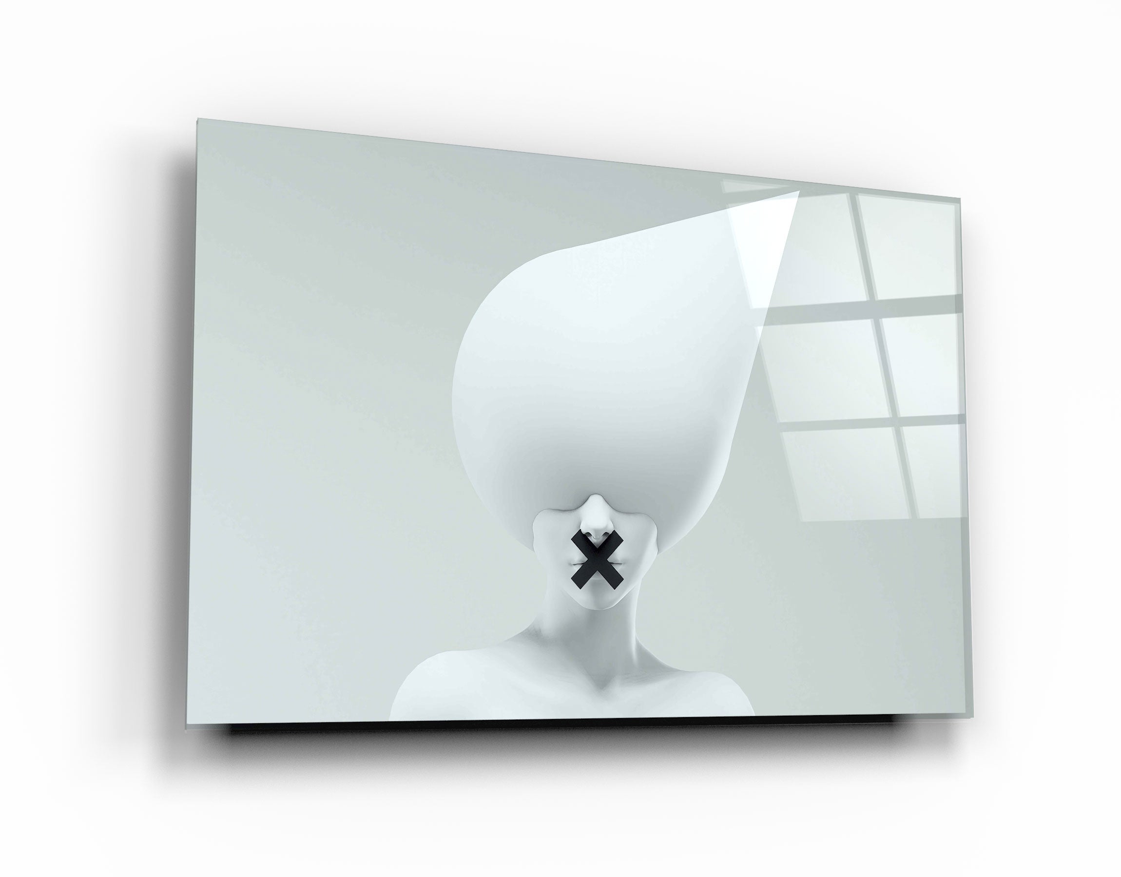 ・"Supra Round Heads V2"・Art mural en verre de la collection du designer