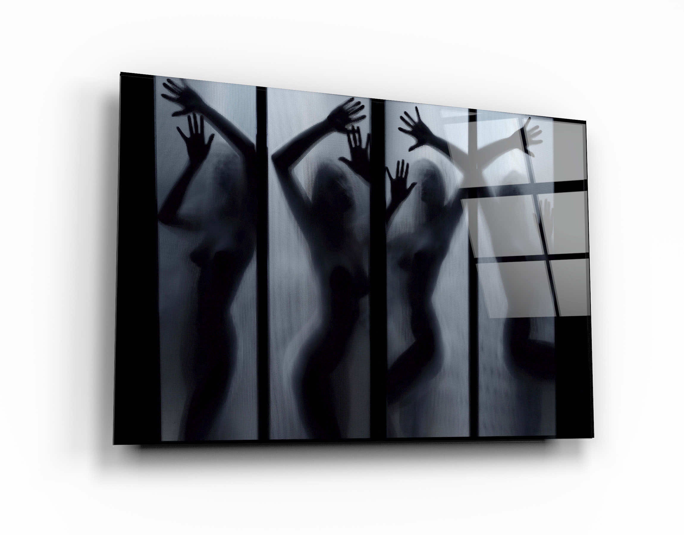 ・"Naked"・Glass Wall Art