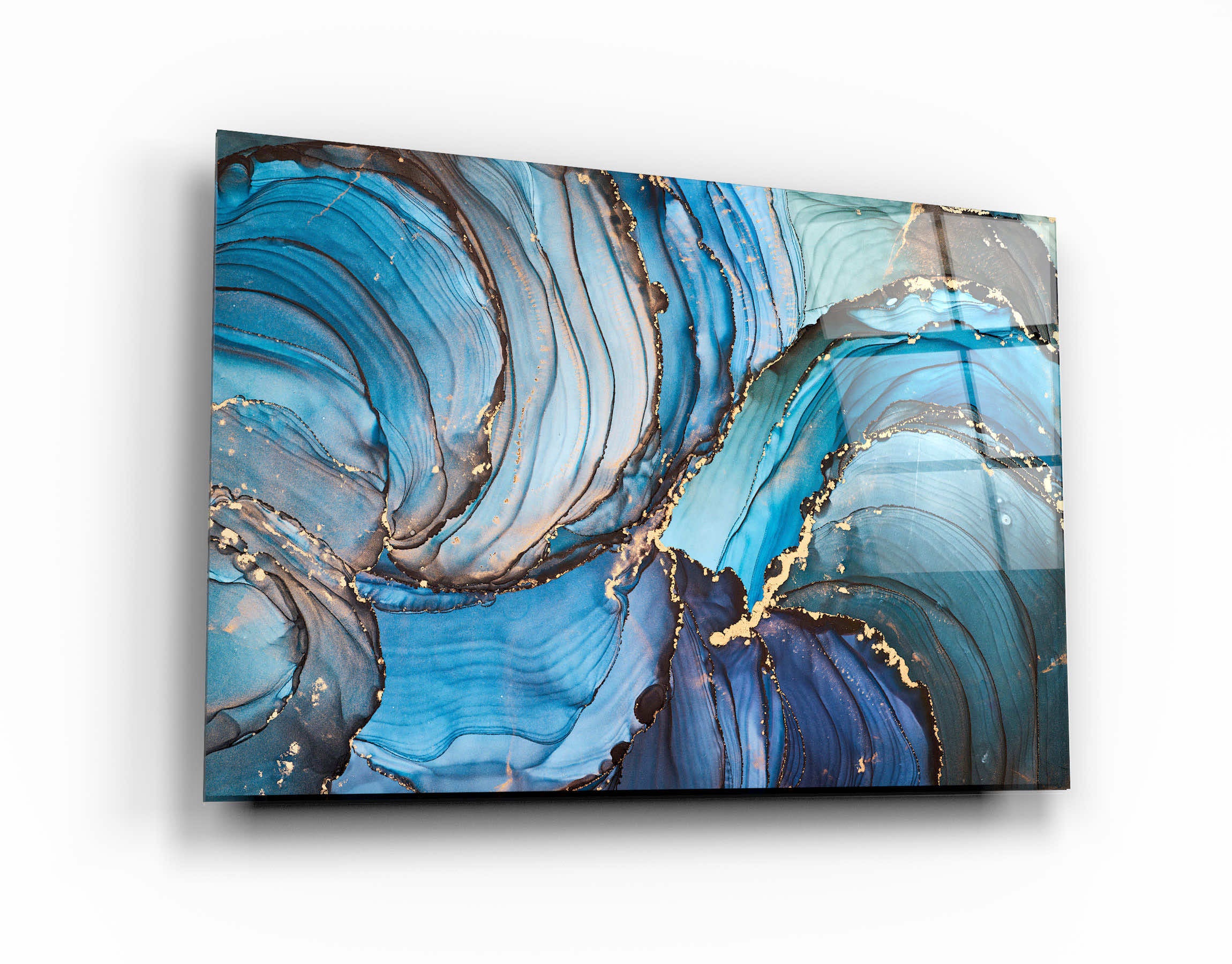 ・"Marble Collection H5"・Glass Wall Art