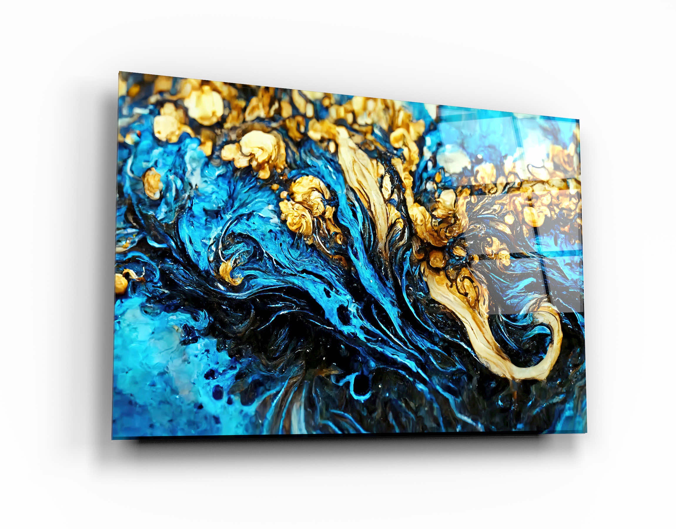 ・"Marble Collection H7"・Glass Wall Art