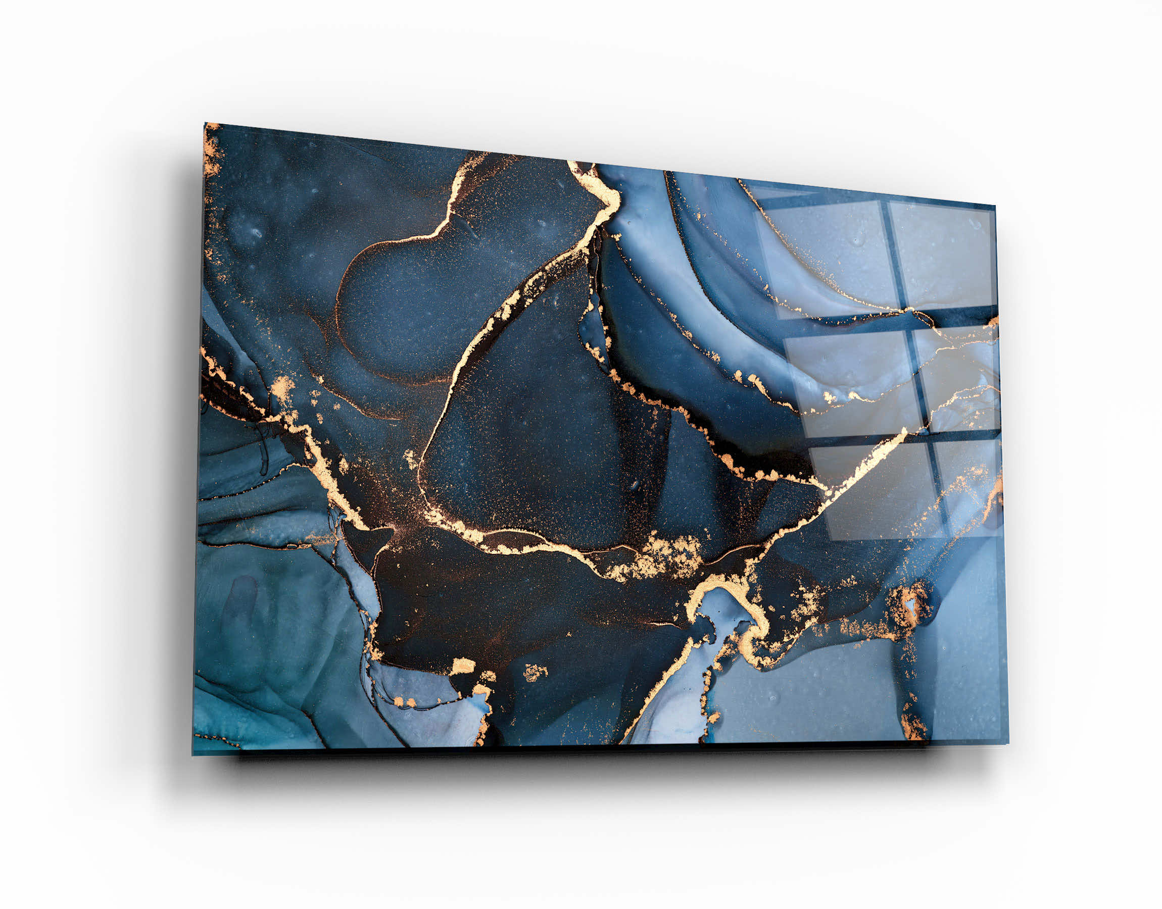 ・"Marble Collection H8"・Glass Wall Art