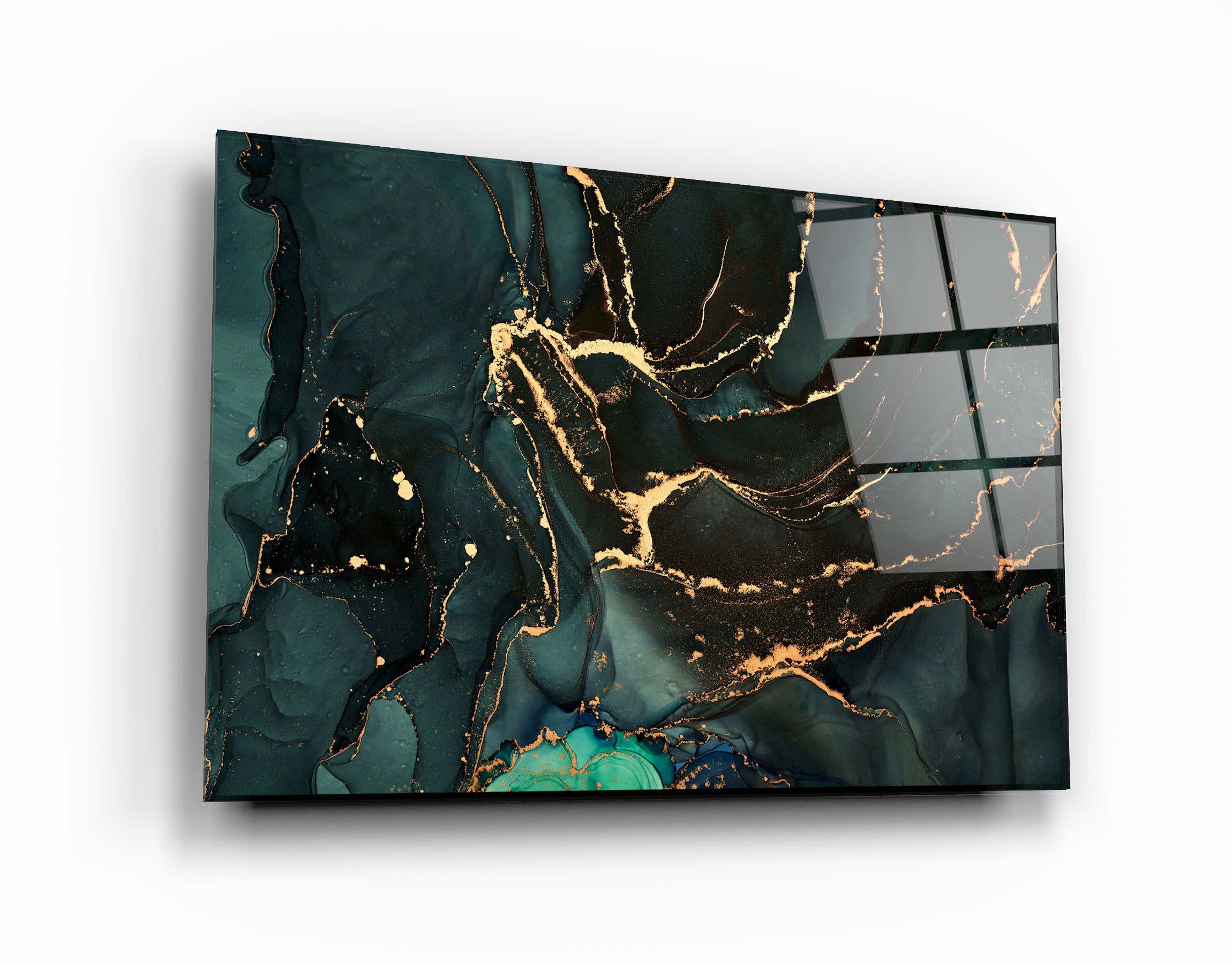 ・"Marble Collection H9"・Glass Wall Art