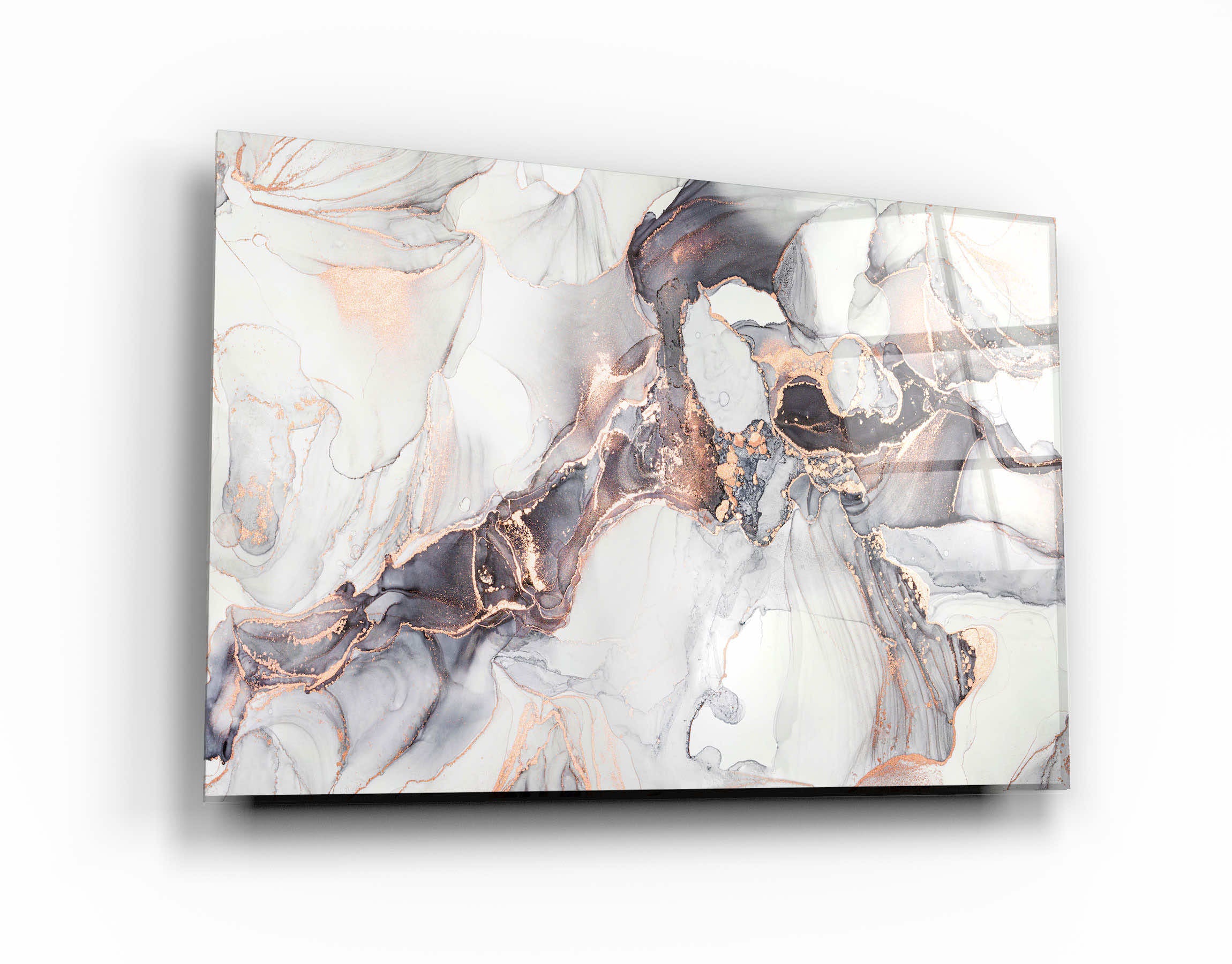 ・"Marble Collection H28"・Glass Wall Art