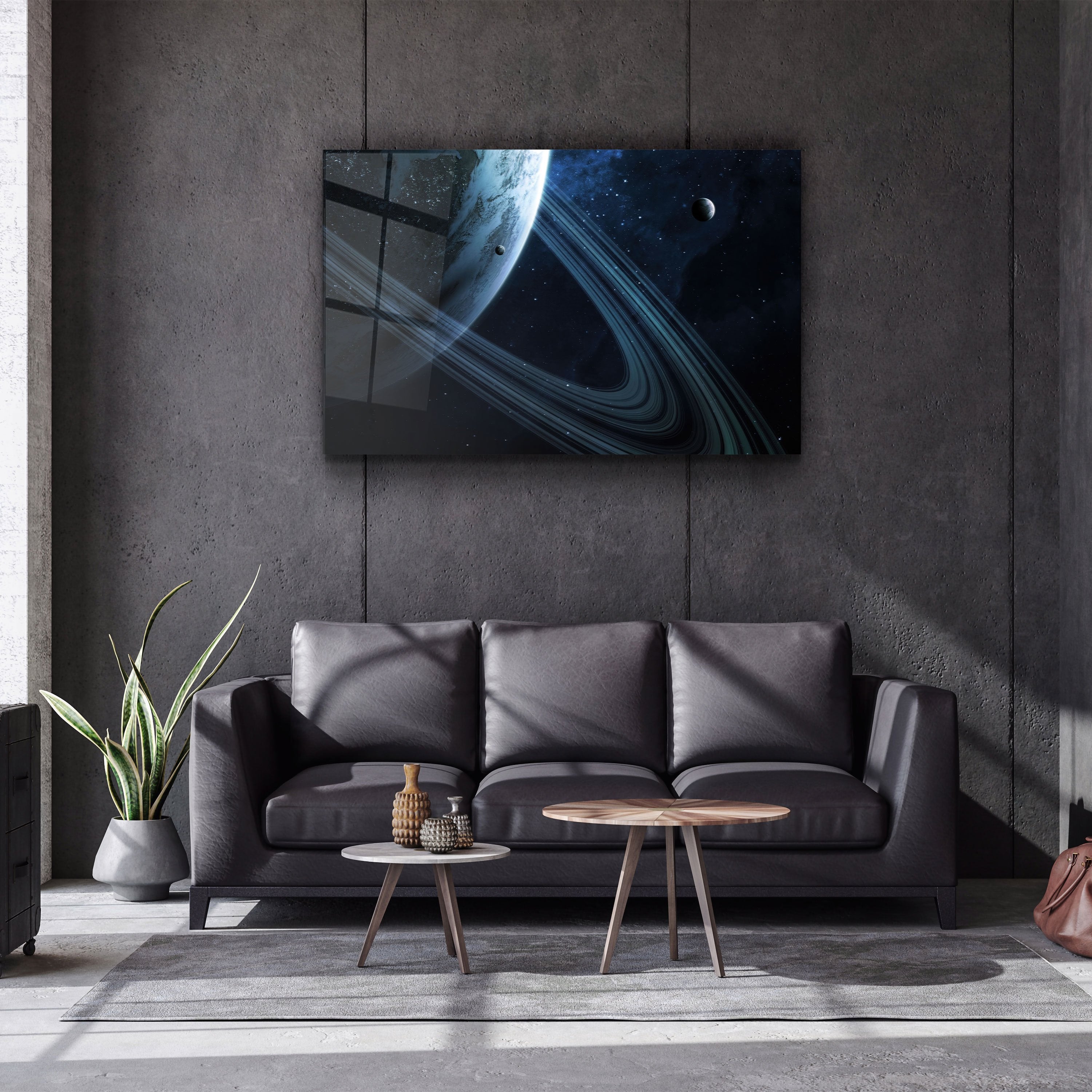 ・"The Order Of The Planets"・Glass Wall Art