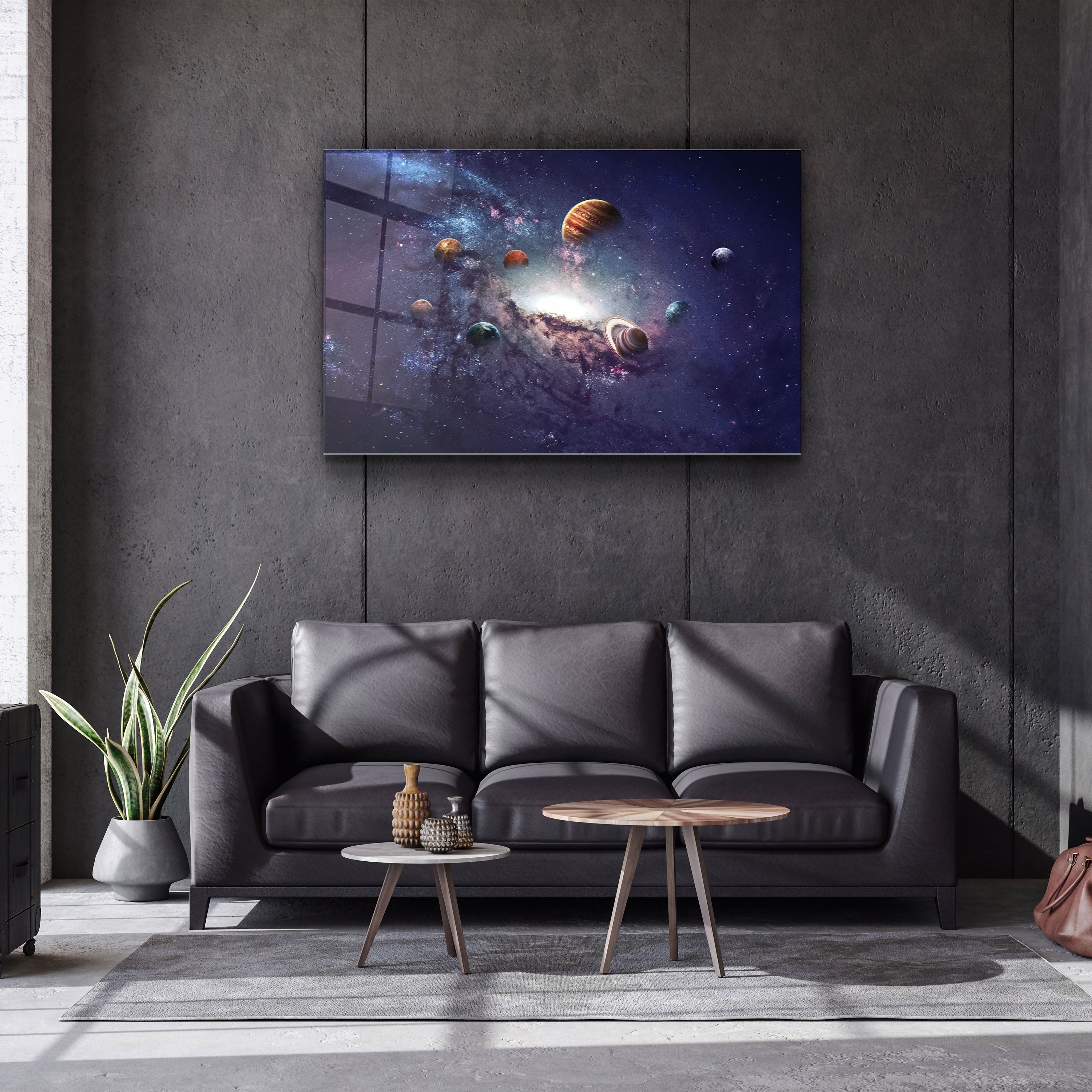 ・"Galaxie"・Art mural en verre