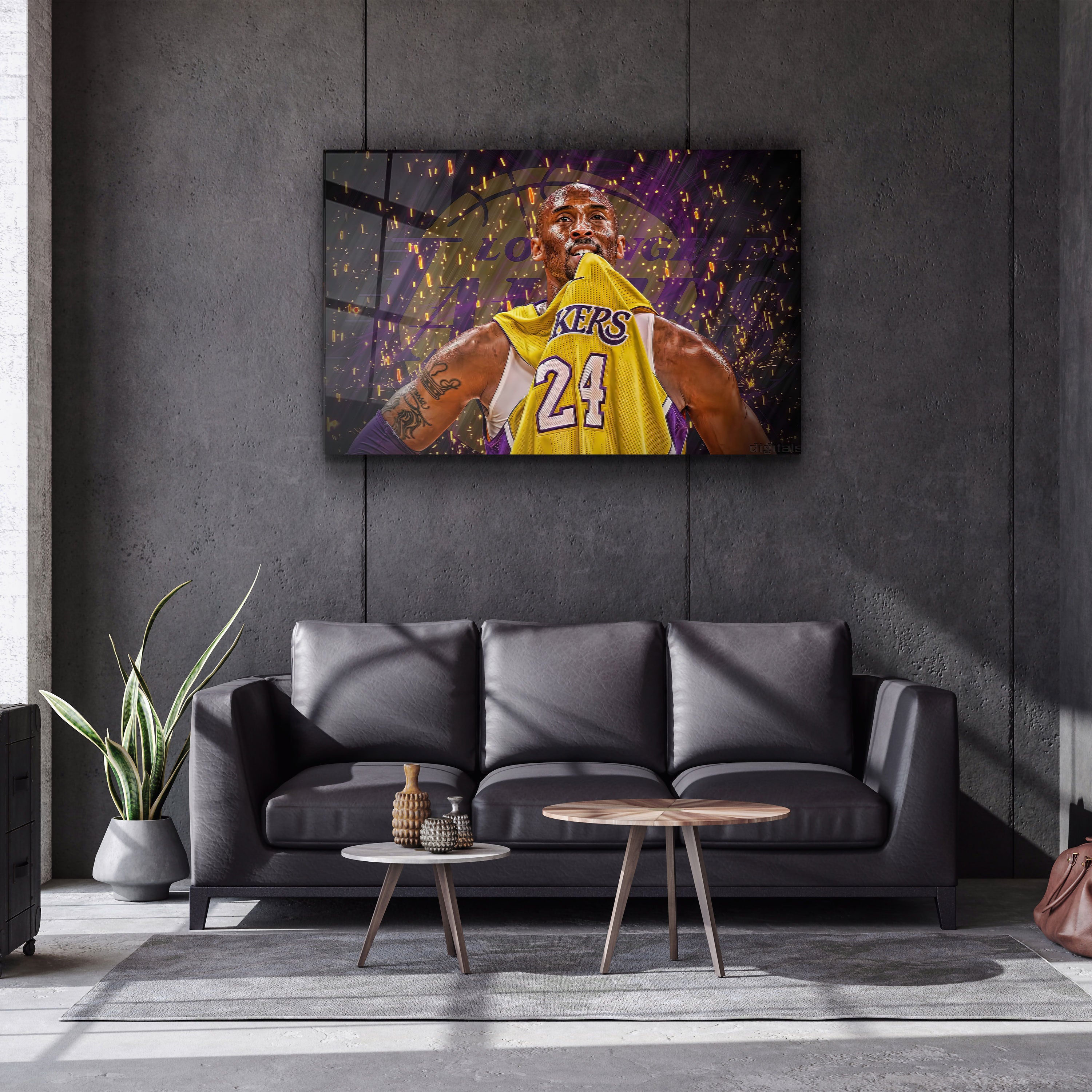 ・"Kobe"・Glass Wall Art