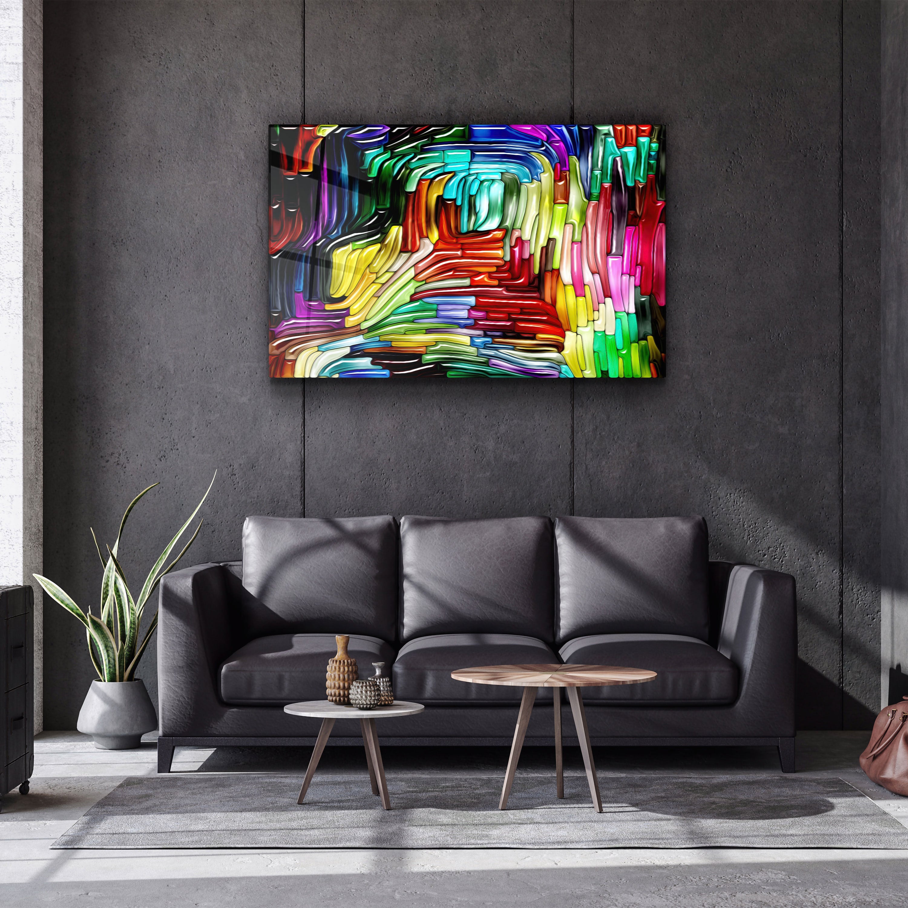 ・"Mosaica2"・Art mural en verre de la collection du designer