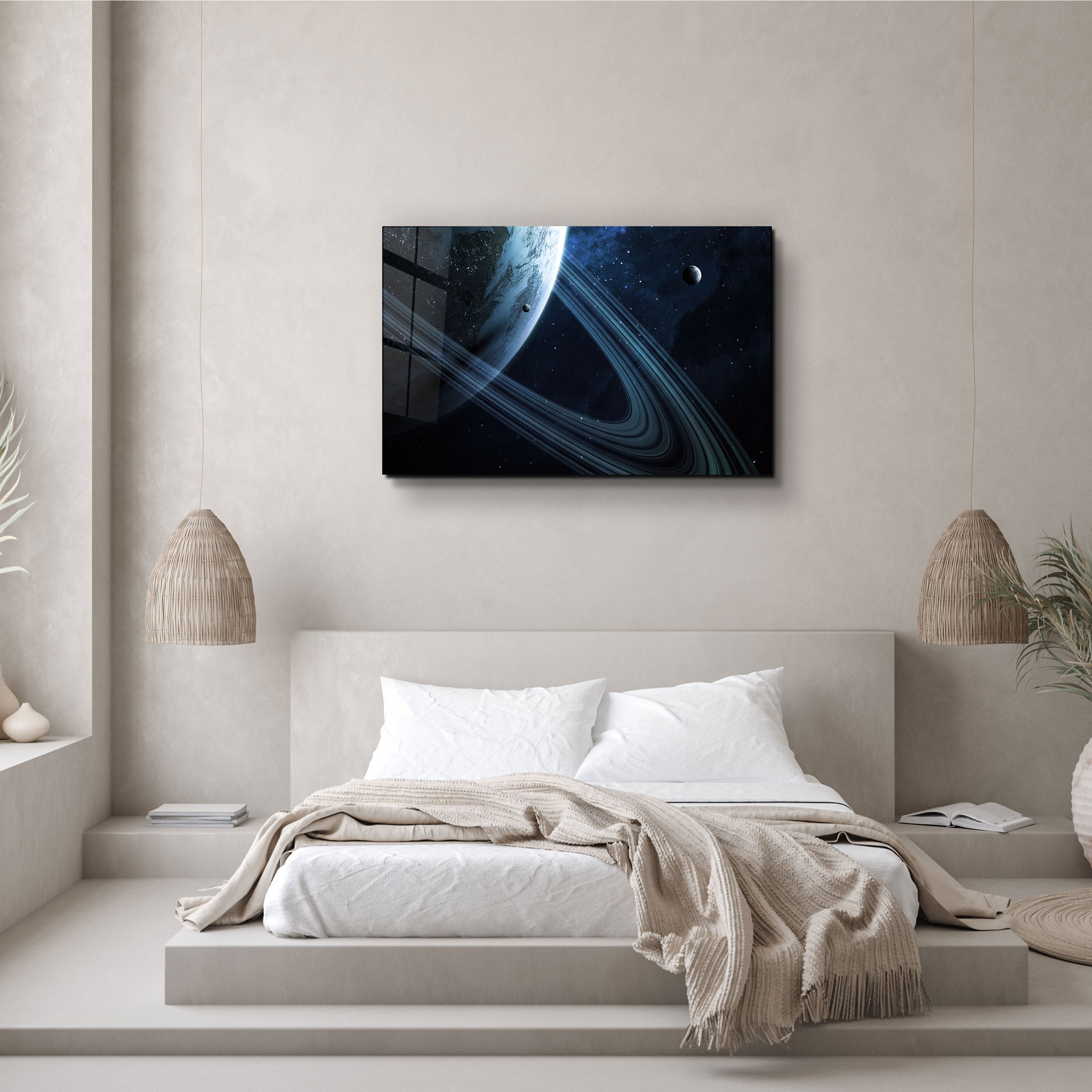 ・"The Order Of The Planets"・Glass Wall Art