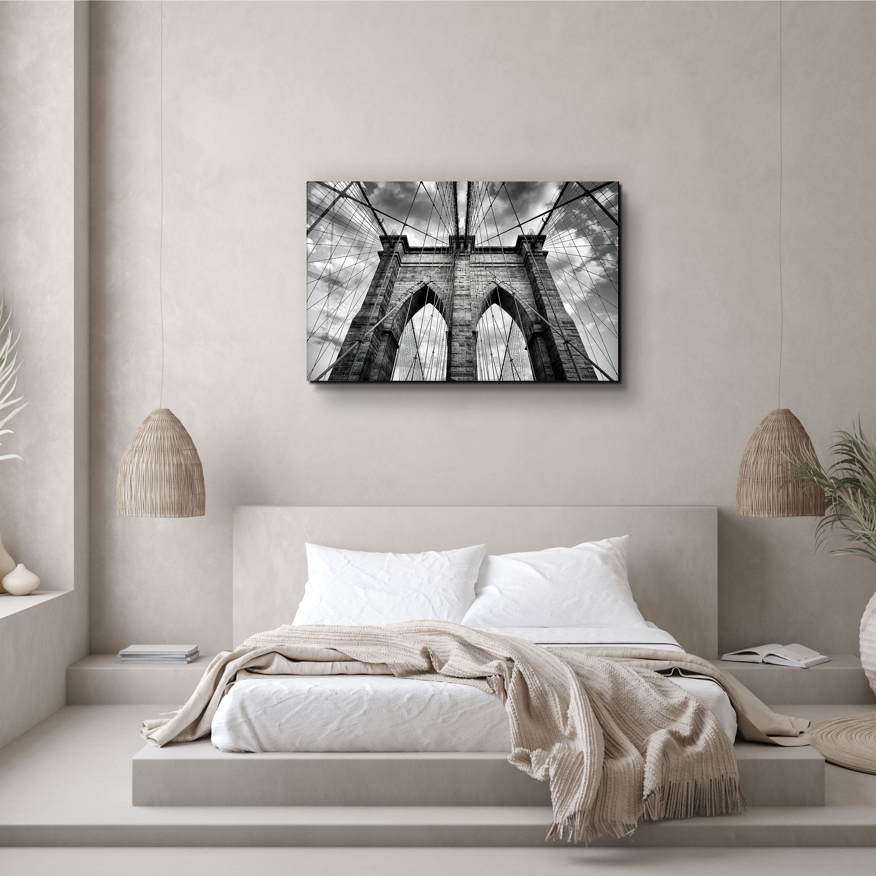 ・"Pont de Brooklyn"・Art mural en verre