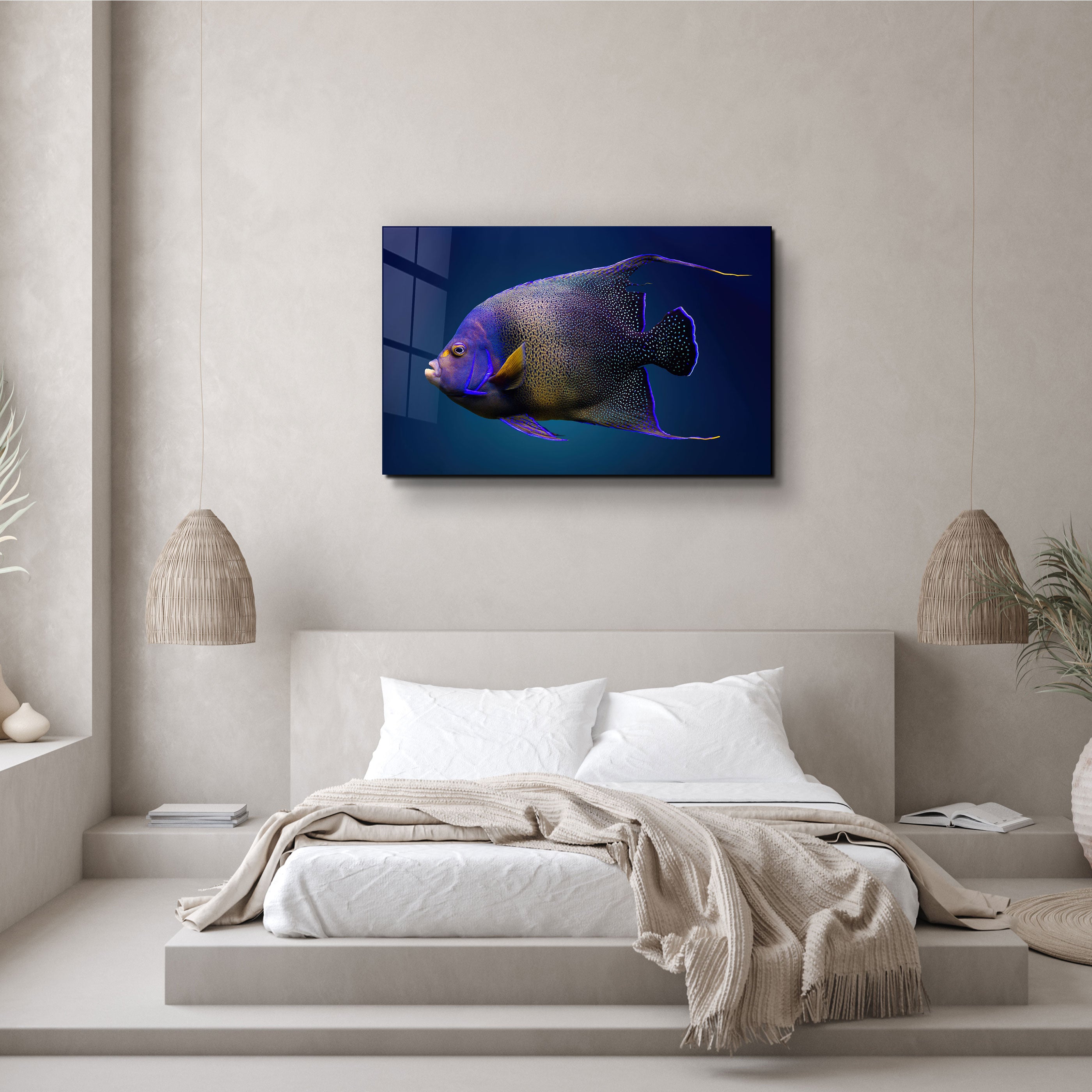 ・"Exotic Fish"・GLASS WALL ART