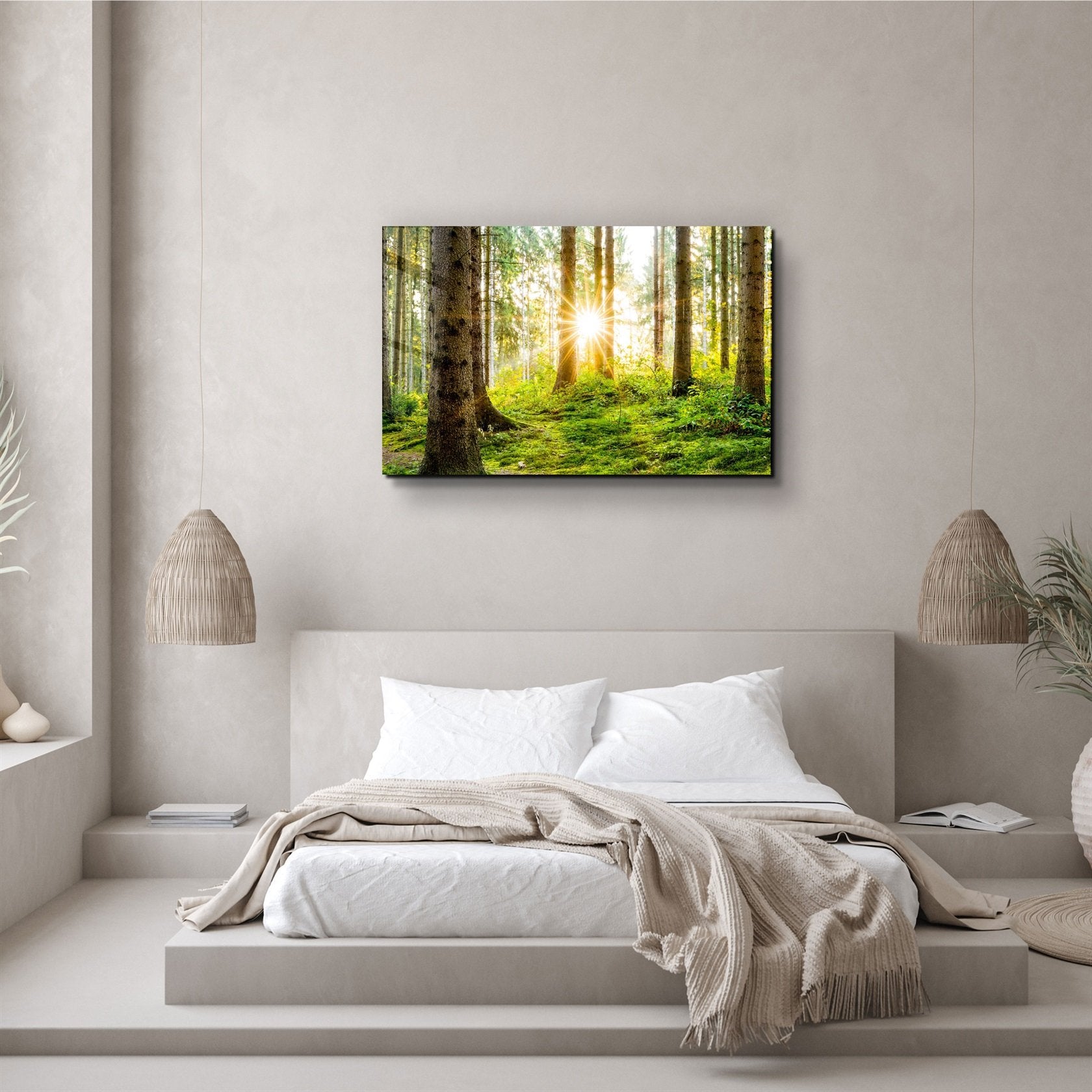 ・"The Forest"・Glass Wall Art