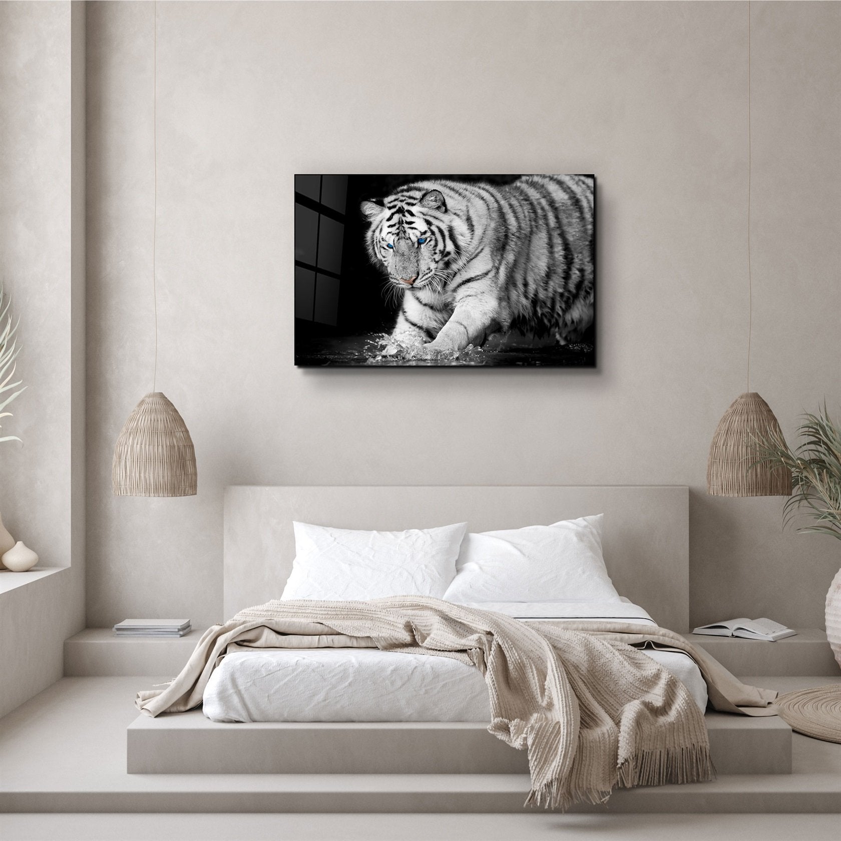 ・"Tiger 2"・Glass Wall Art