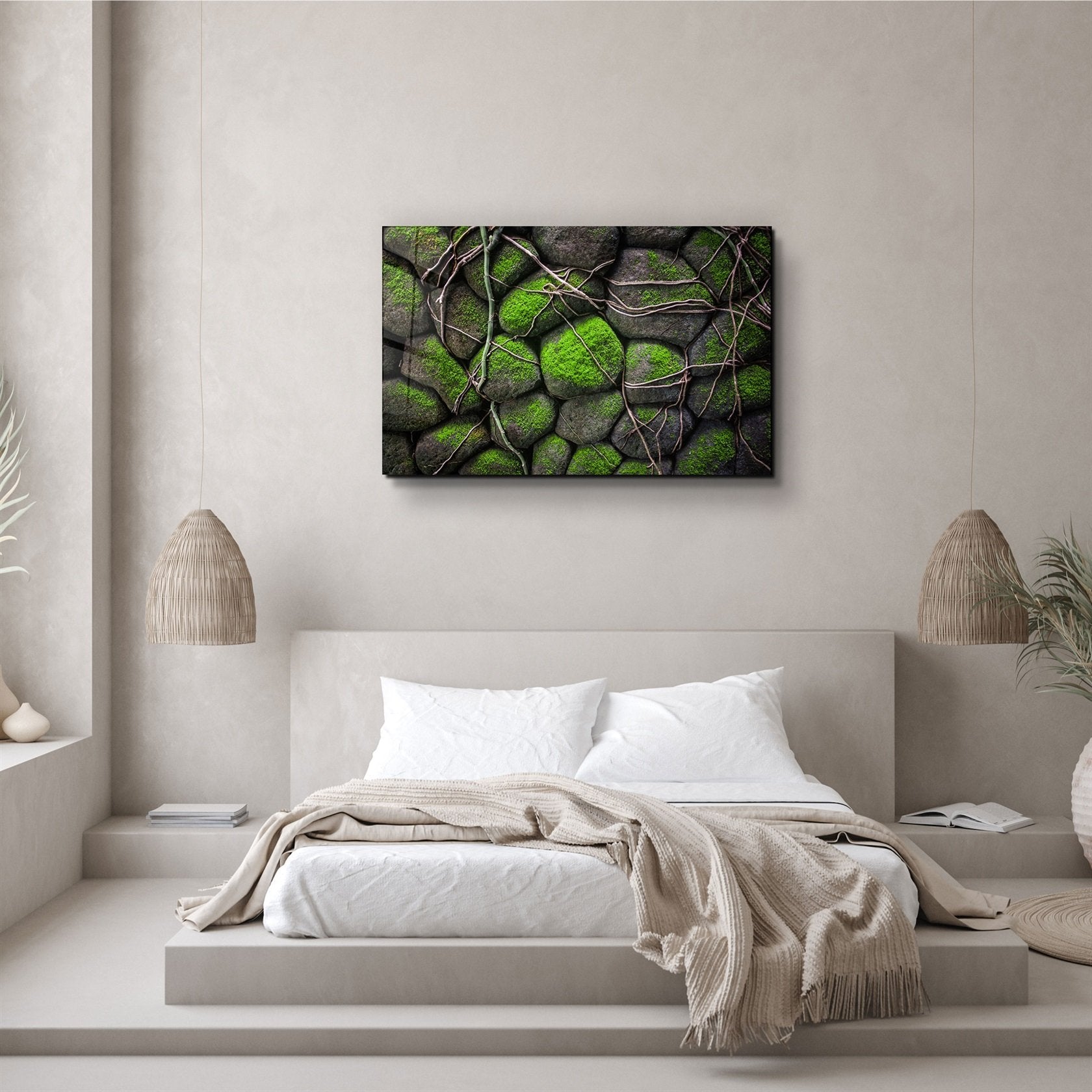 ・"Ivy"・Glass Wall Art