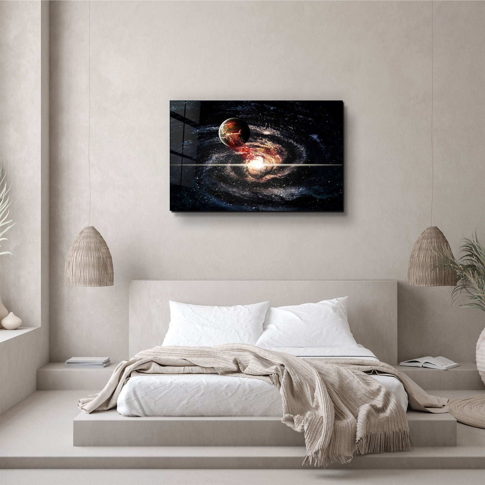 ・"Lost in Space"・Glass Wall Art