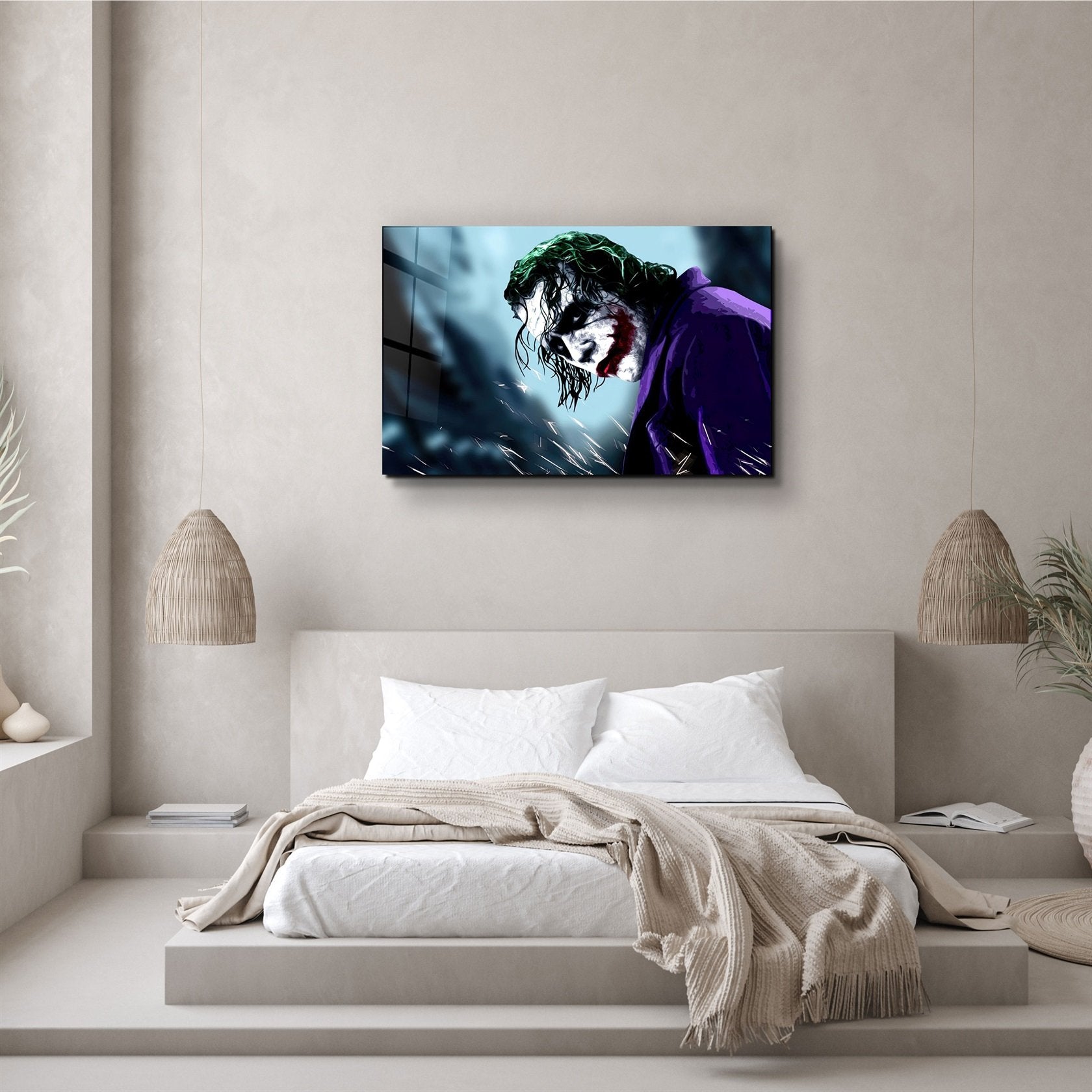 ・"Joker V2"・Art mural en verre