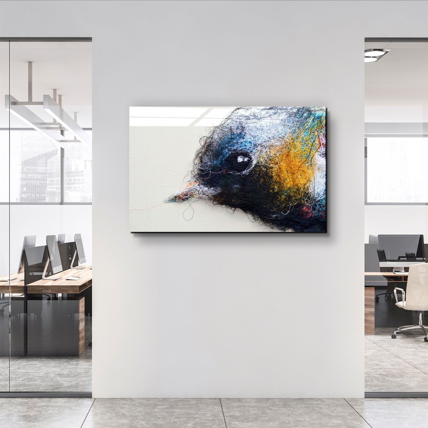 ・"The Bird"・Glass Wall Art